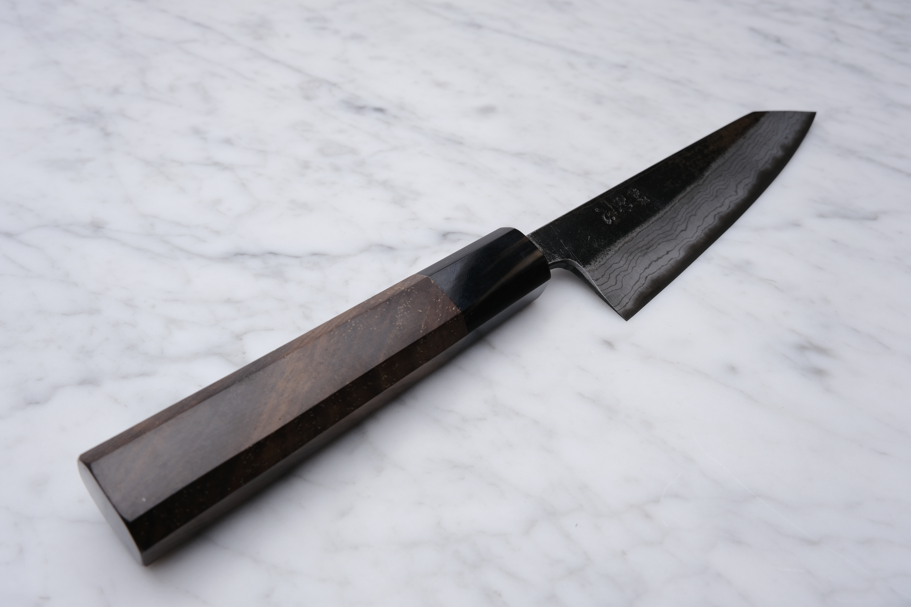 Hatsukokoro Kumokage 145 mm Honesuki - Aogami 2