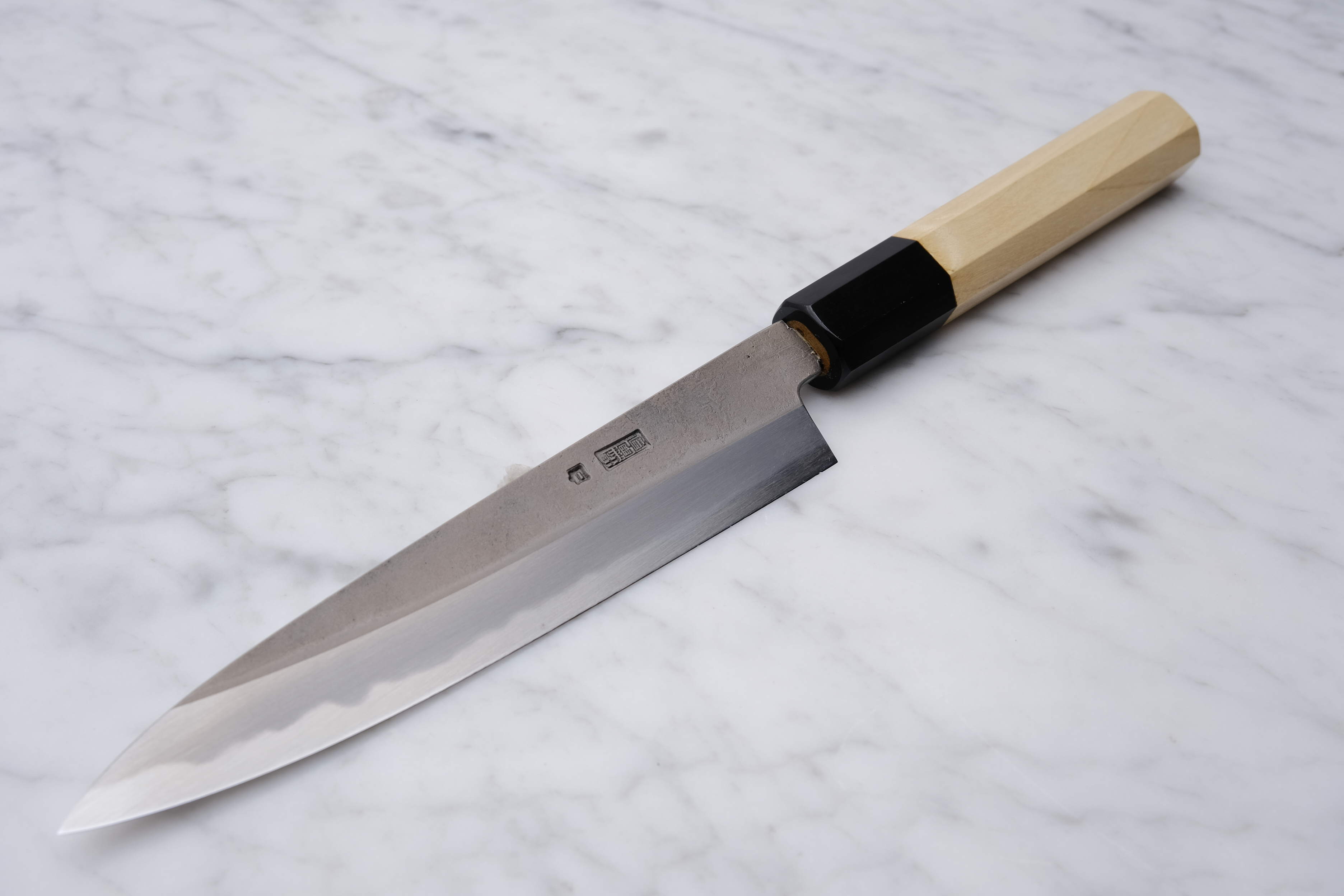 Sakai Kikumori Kikuzuki RIN 150mm. Petty Shirogami #2