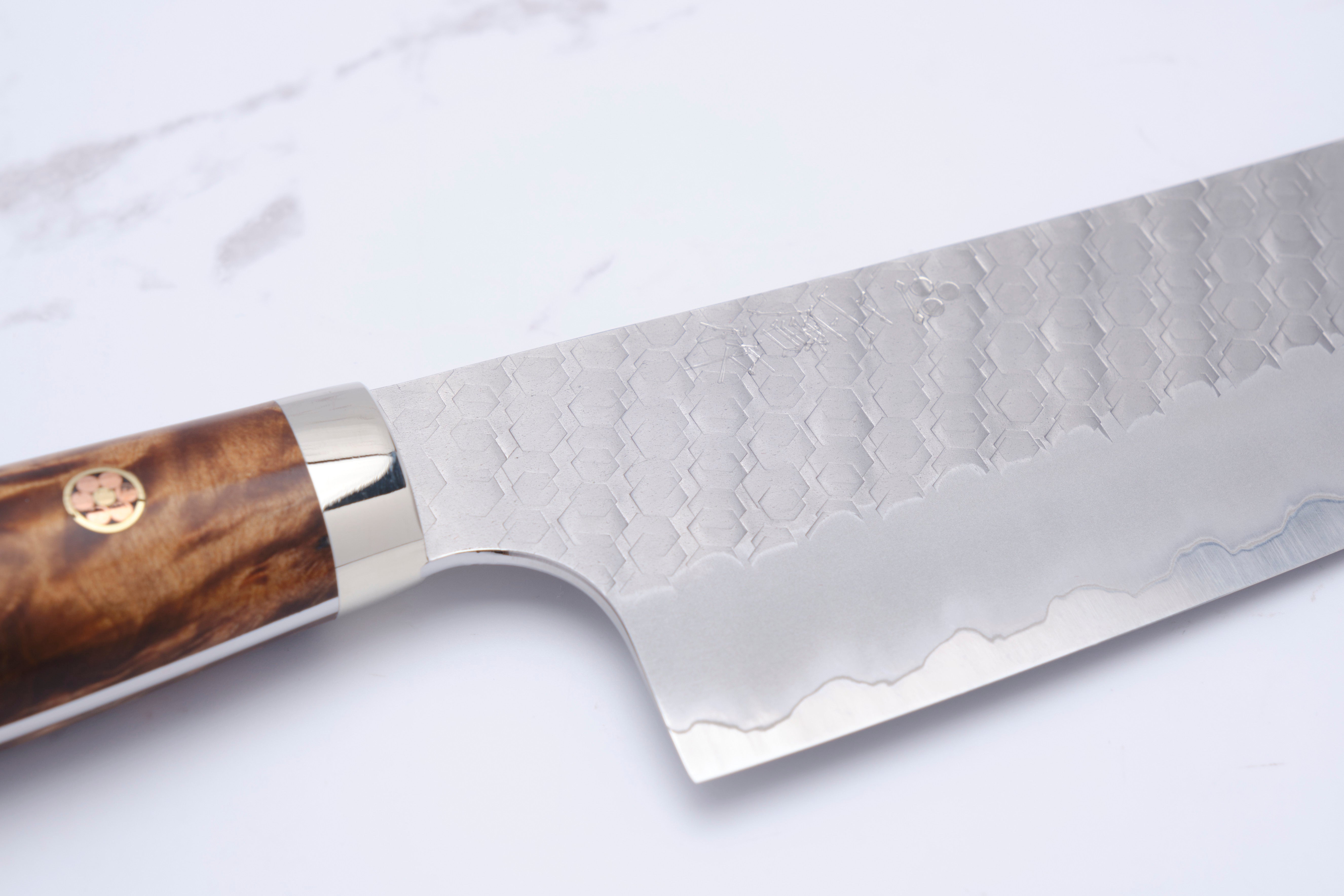 Nigara Hamono Bunka 180 mm SG2 - Western Maple