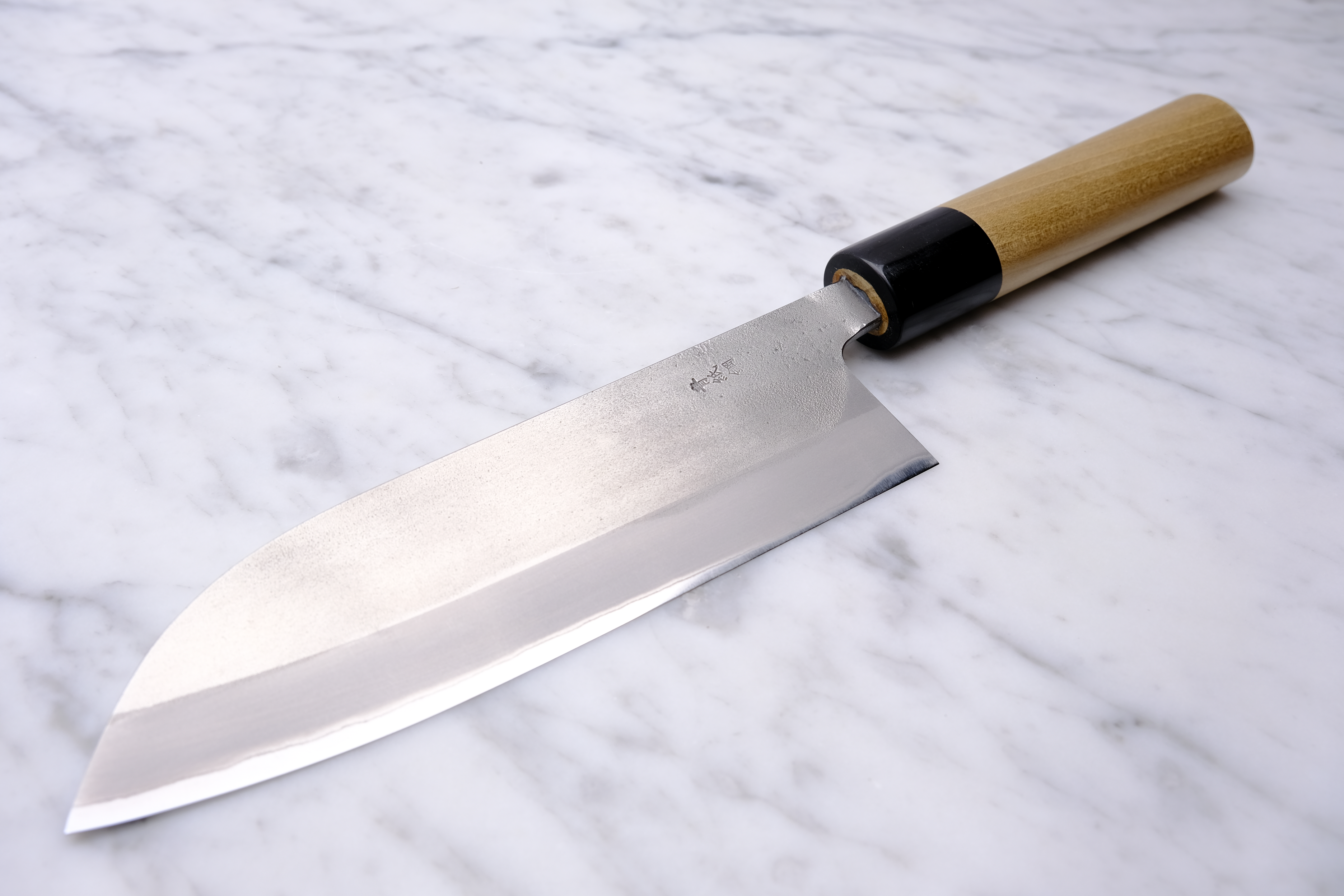 Gihei Hamono Nashiji 165 mm Santoku - Aogami 2