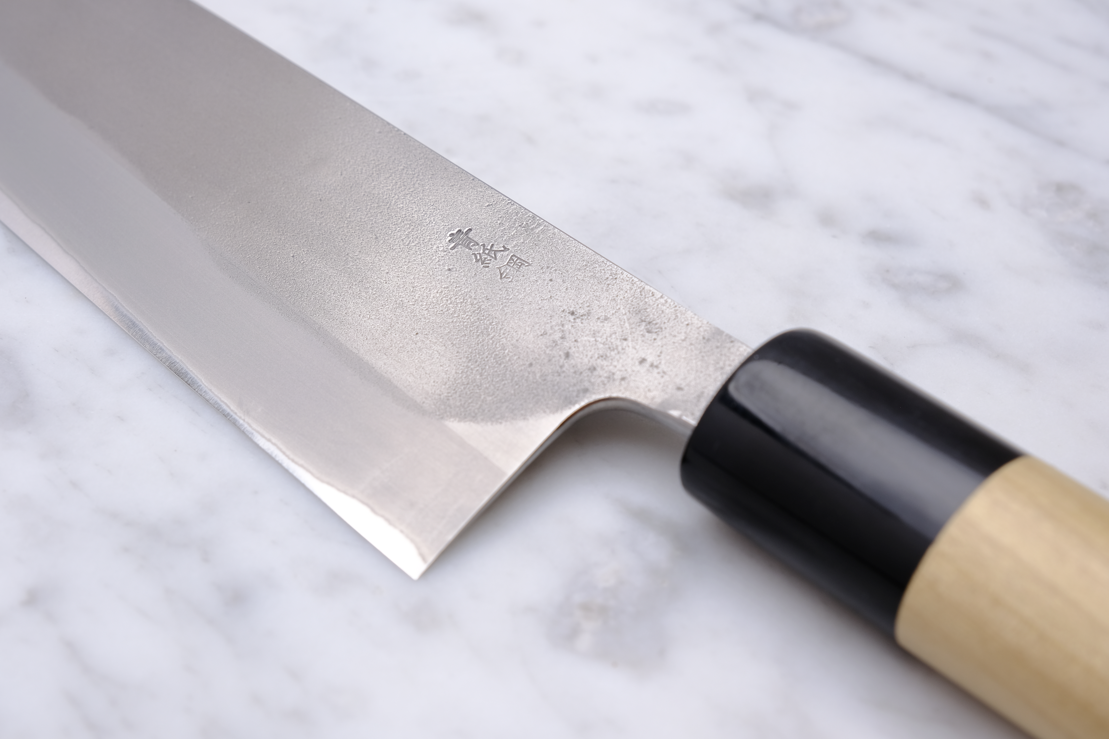 Gihei Hamono Nashiji 165 mm Santoku - Aogami 2