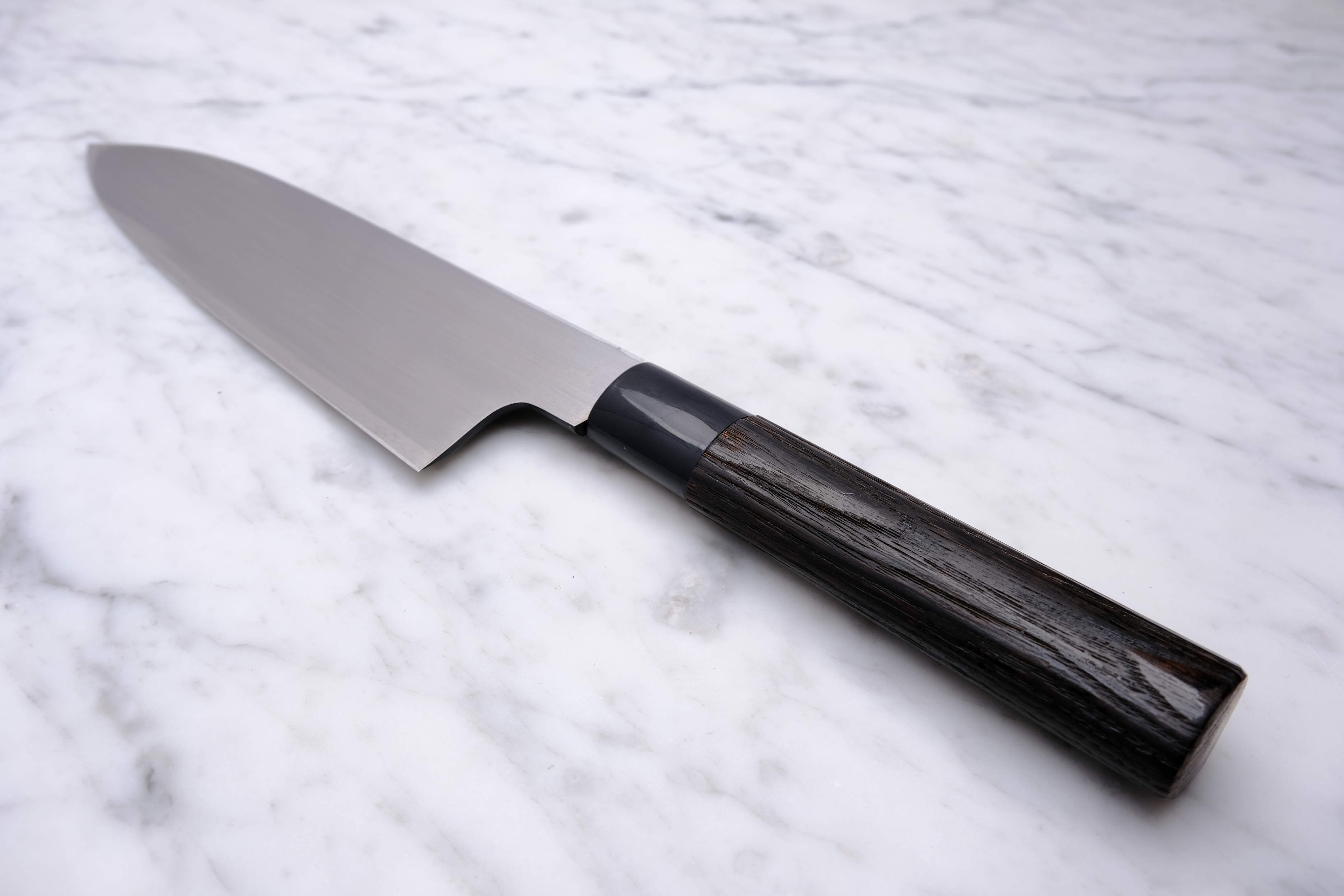 Yamatani Kurouchi Tsuchime 195 mm Mioroshi Deba - Shirogami 2