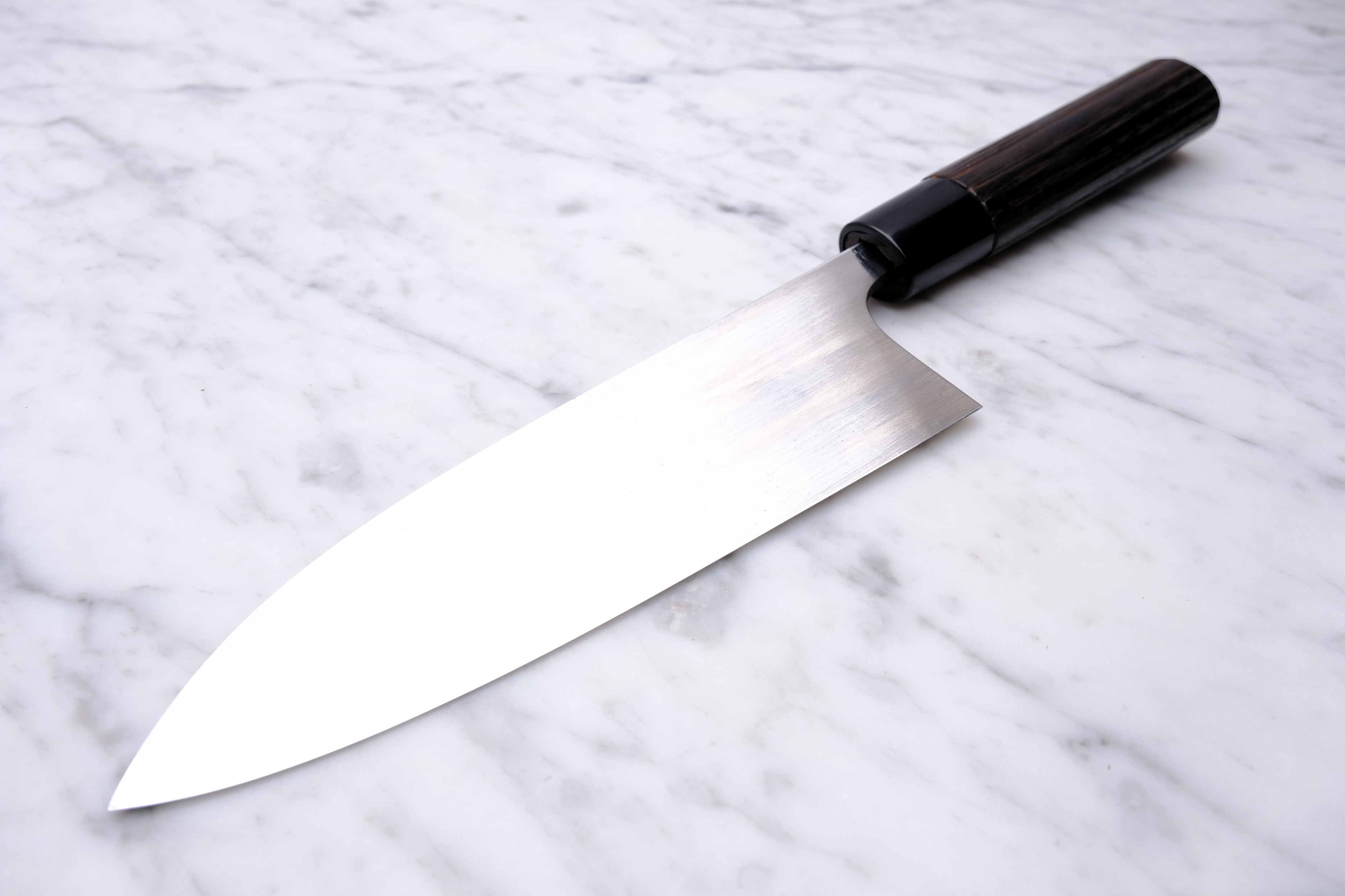 Yamatani Kurouchi Tsuchime 180 mm Deba - Shirogami 2