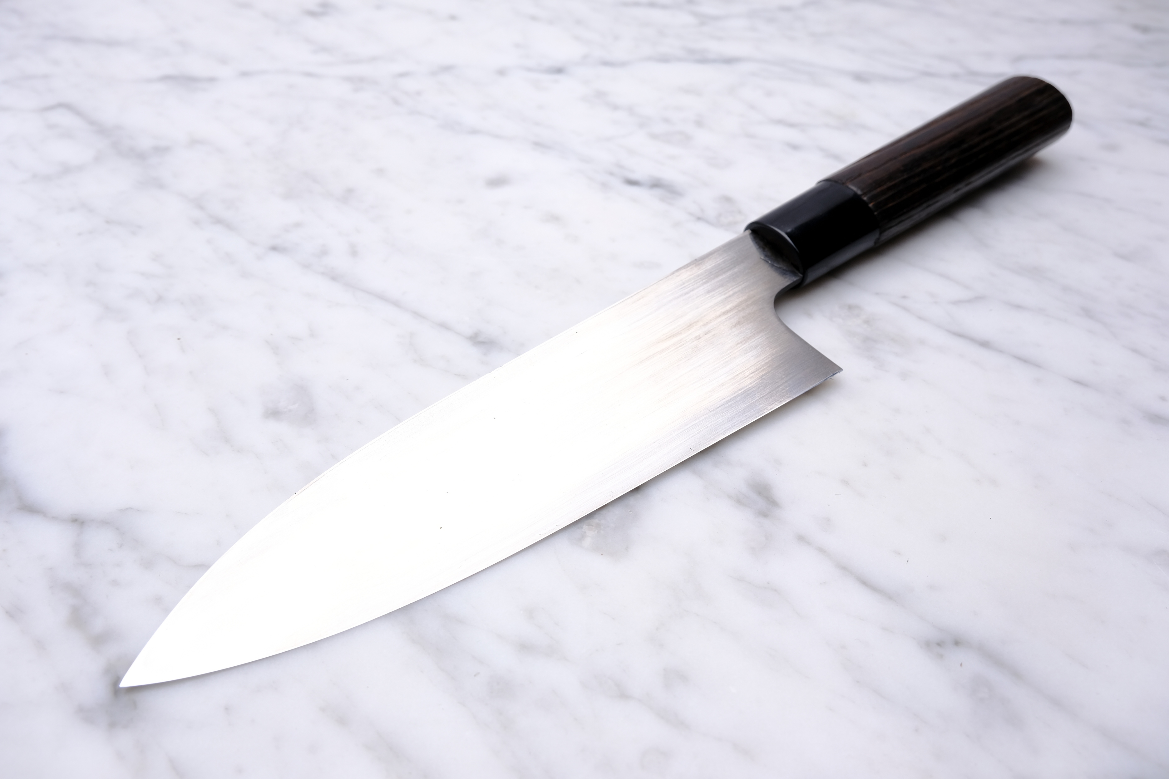 Yamatani Kurouchi Tsuchime 165 mm Mioroshi Deba - Shirogami 2
