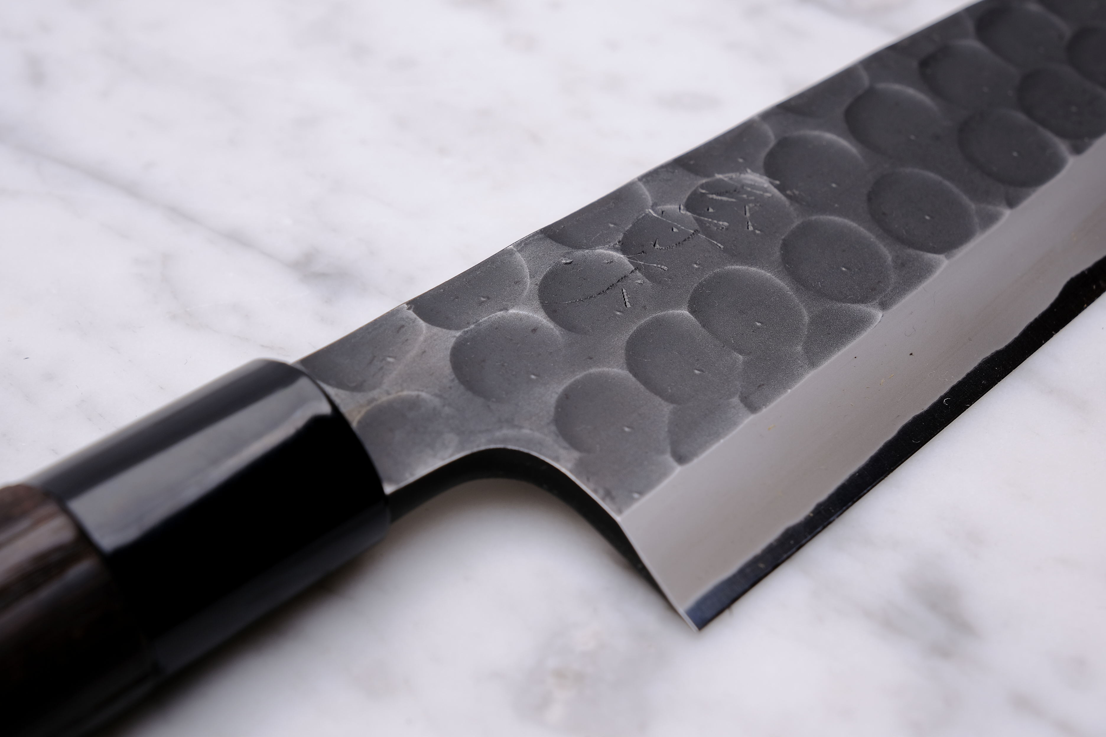 Yamatani Kurouchi Tsuchime 165 mm Mioroshi Deba - Shirogami 2