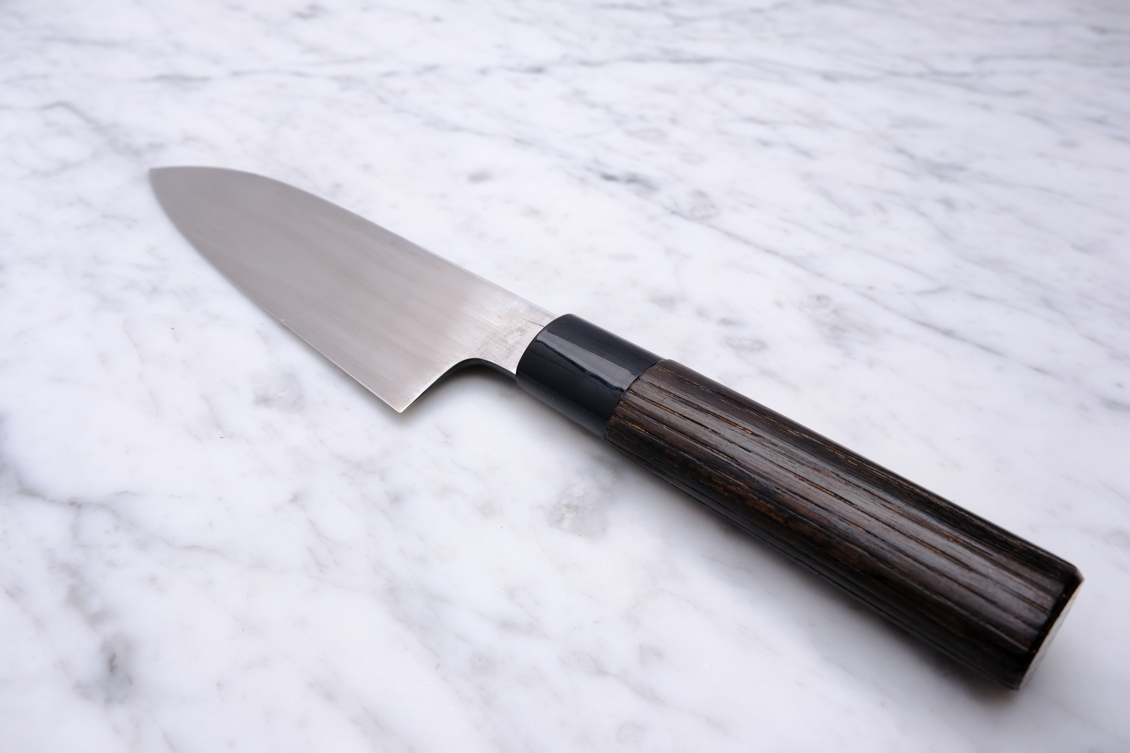 Yamatani Kurouchi Tsuchime 150 mm Deba - Shirogami 2