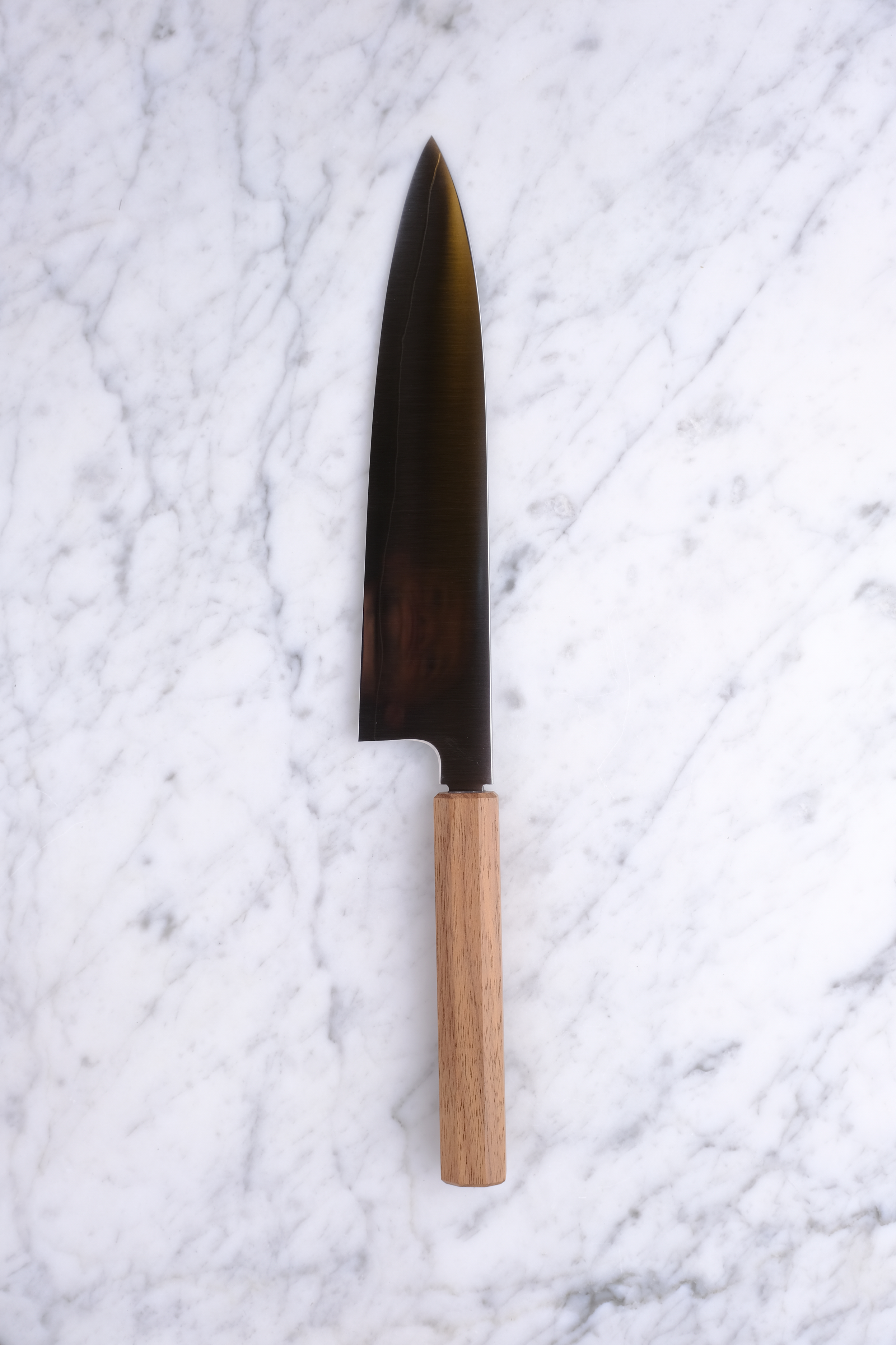 Konosuke Powder Steel Prototype 240mm Gyuto - Walnut