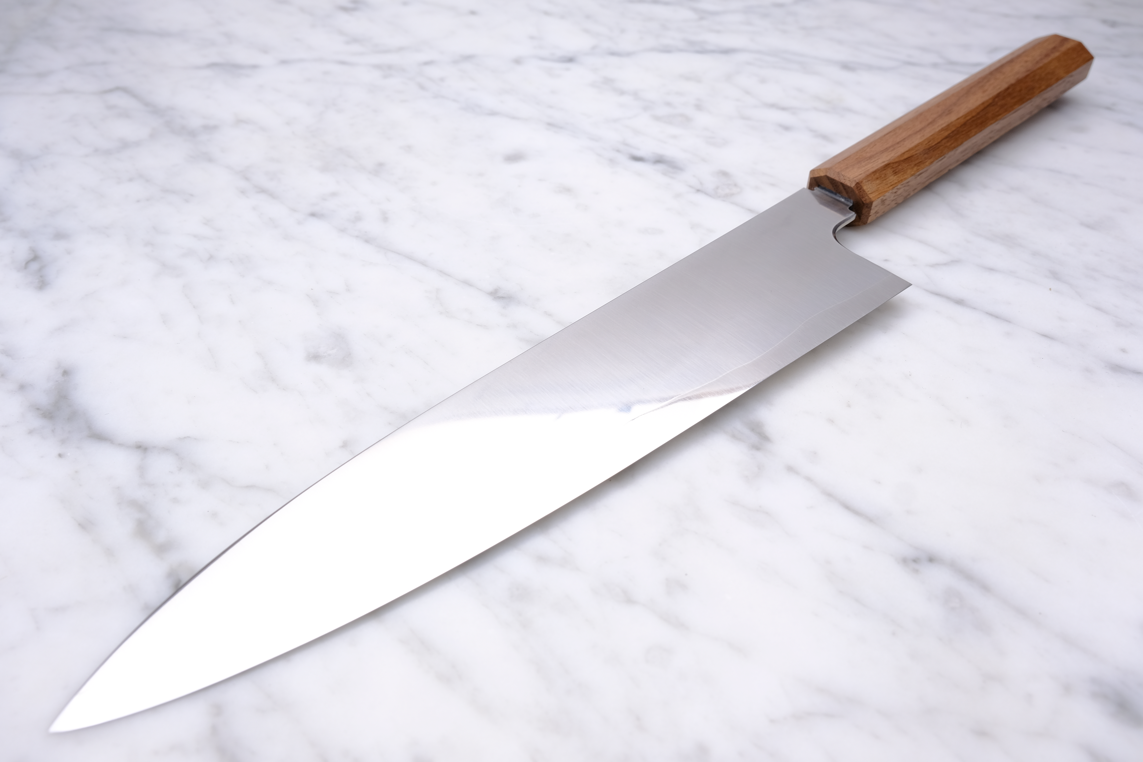 Konosuke Powder Steel Prototype 240mm Gyuto - Walnut