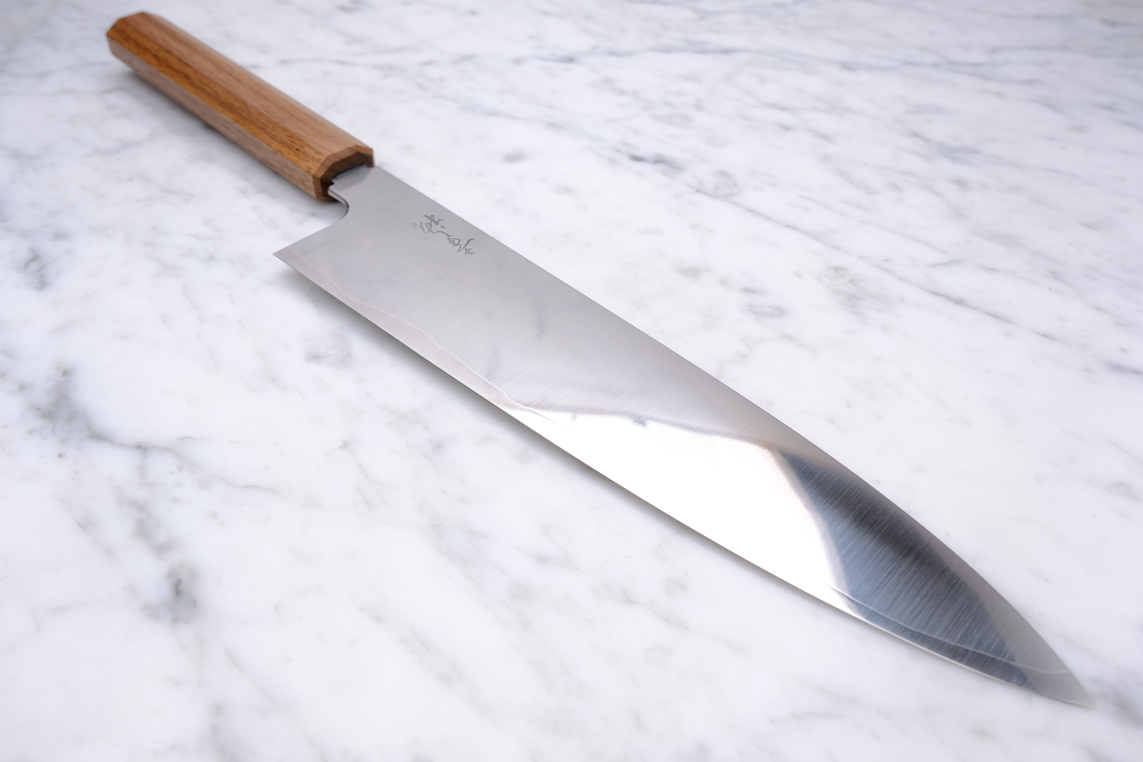 Konosuke Powder Steel Prototype 240mm Gyuto - Walnut