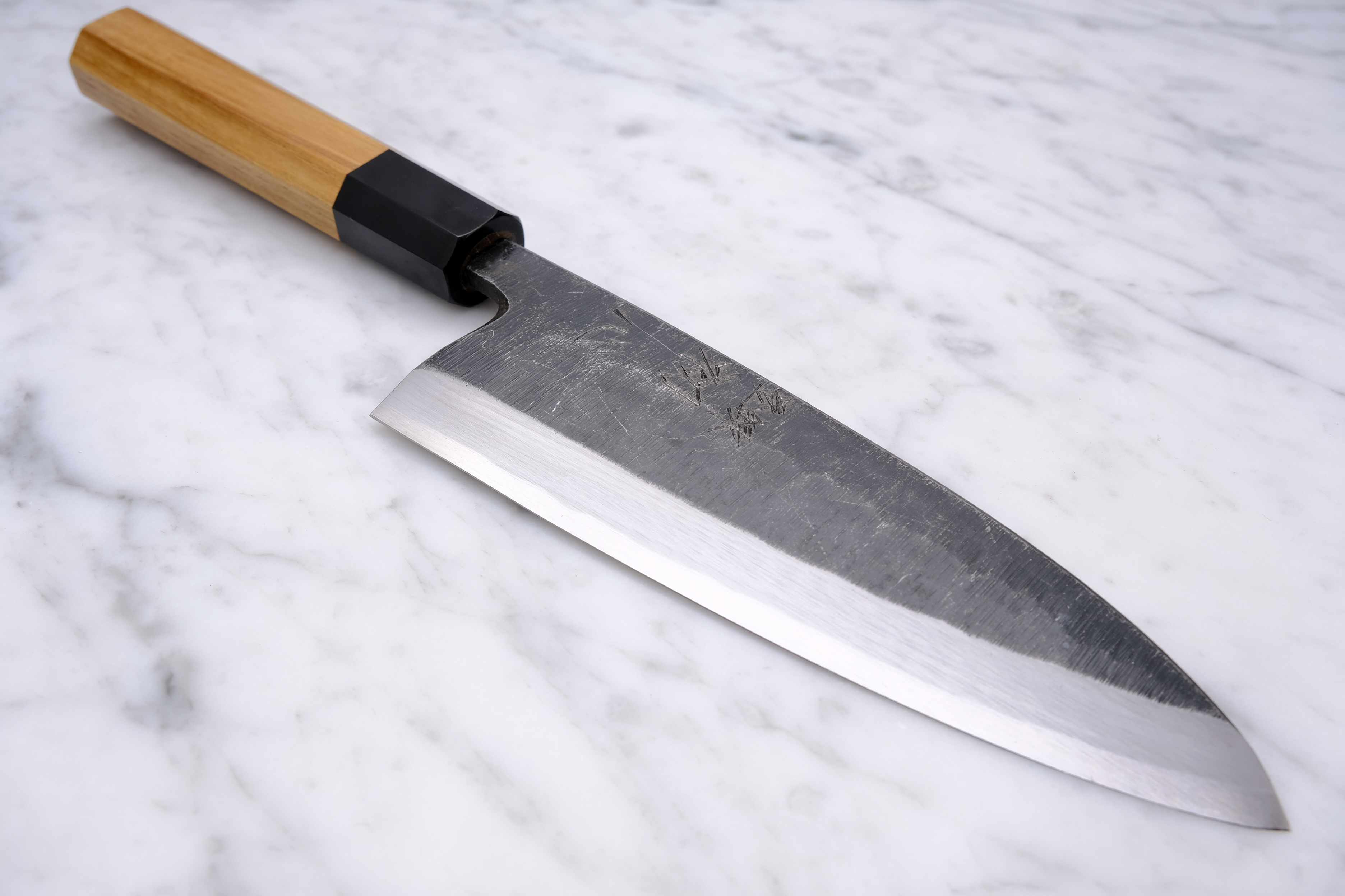 Hatsukokoro Shiragasi 165mm Deba Aogami-2
