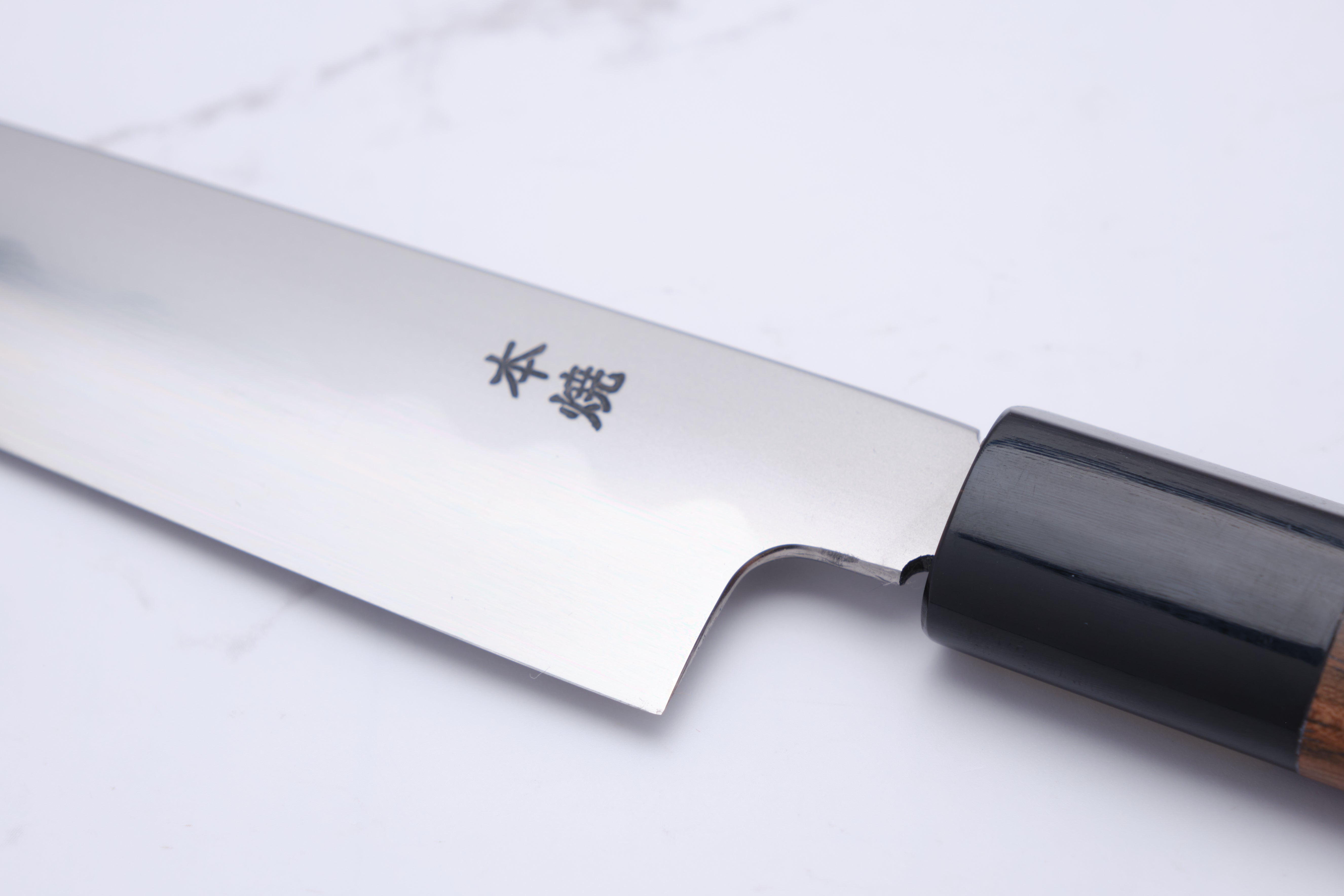 Ikeda Abura-Honyaki 150 mm Petty Shirogami 3 - Walnut