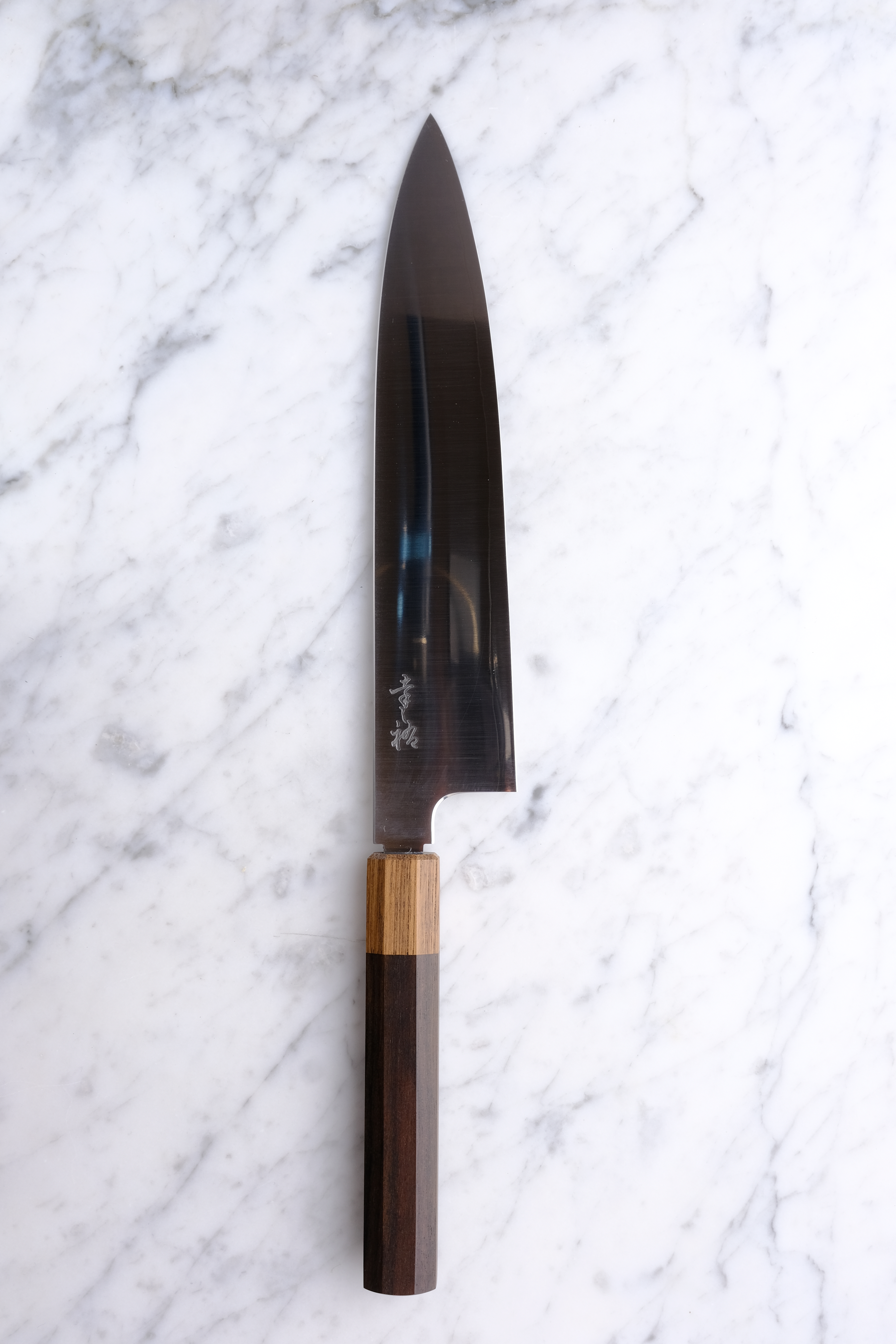Konosuke Powder Steel Prototype 240mm Gyuto - Khii Ebony