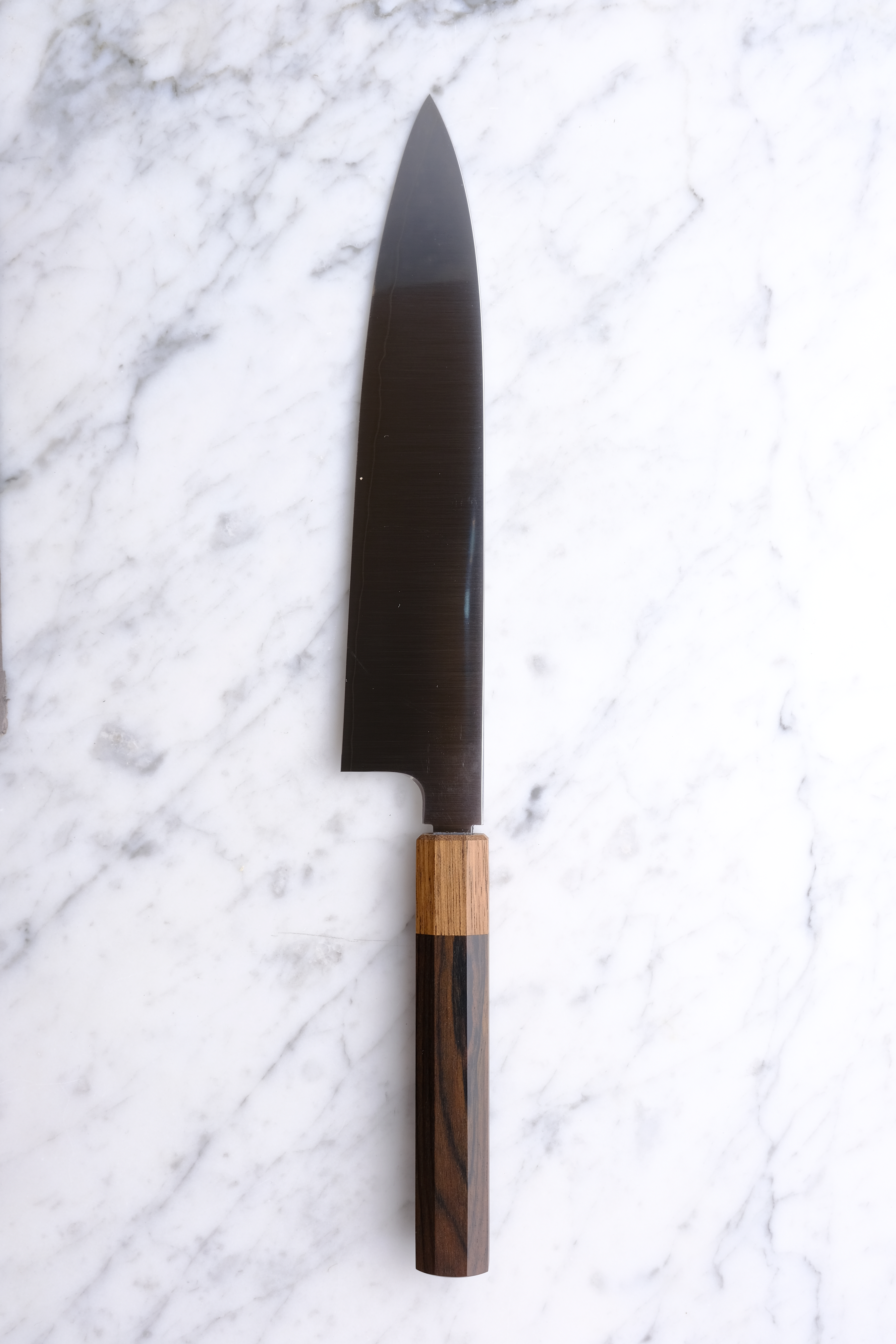 Konosuke Powder Steel Prototype 240mm Gyuto - Khii Ebony