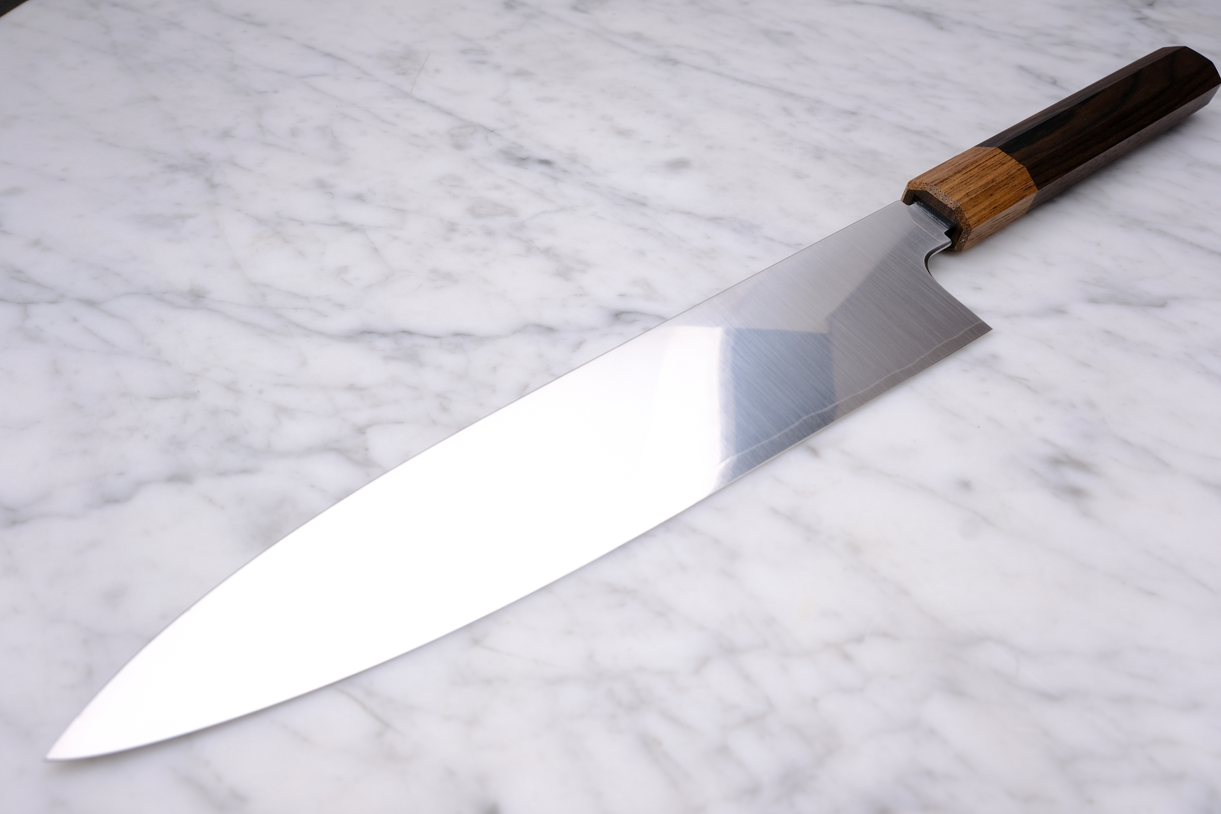 Konosuke Powder Steel Prototype 240mm Gyuto - Khii Ebony