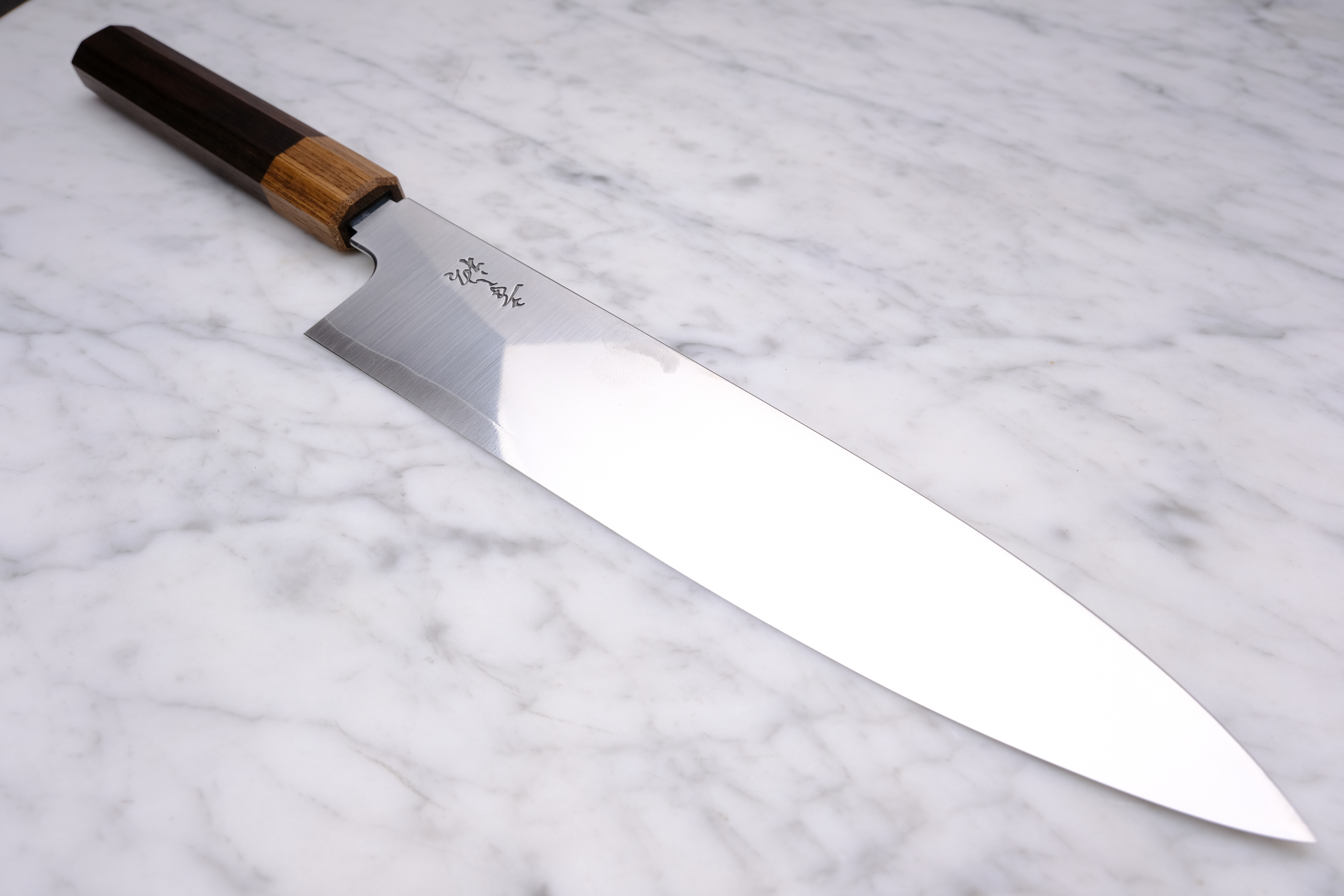 Konosuke Powder Steel Prototype 240mm Gyuto - Khii Ebony
