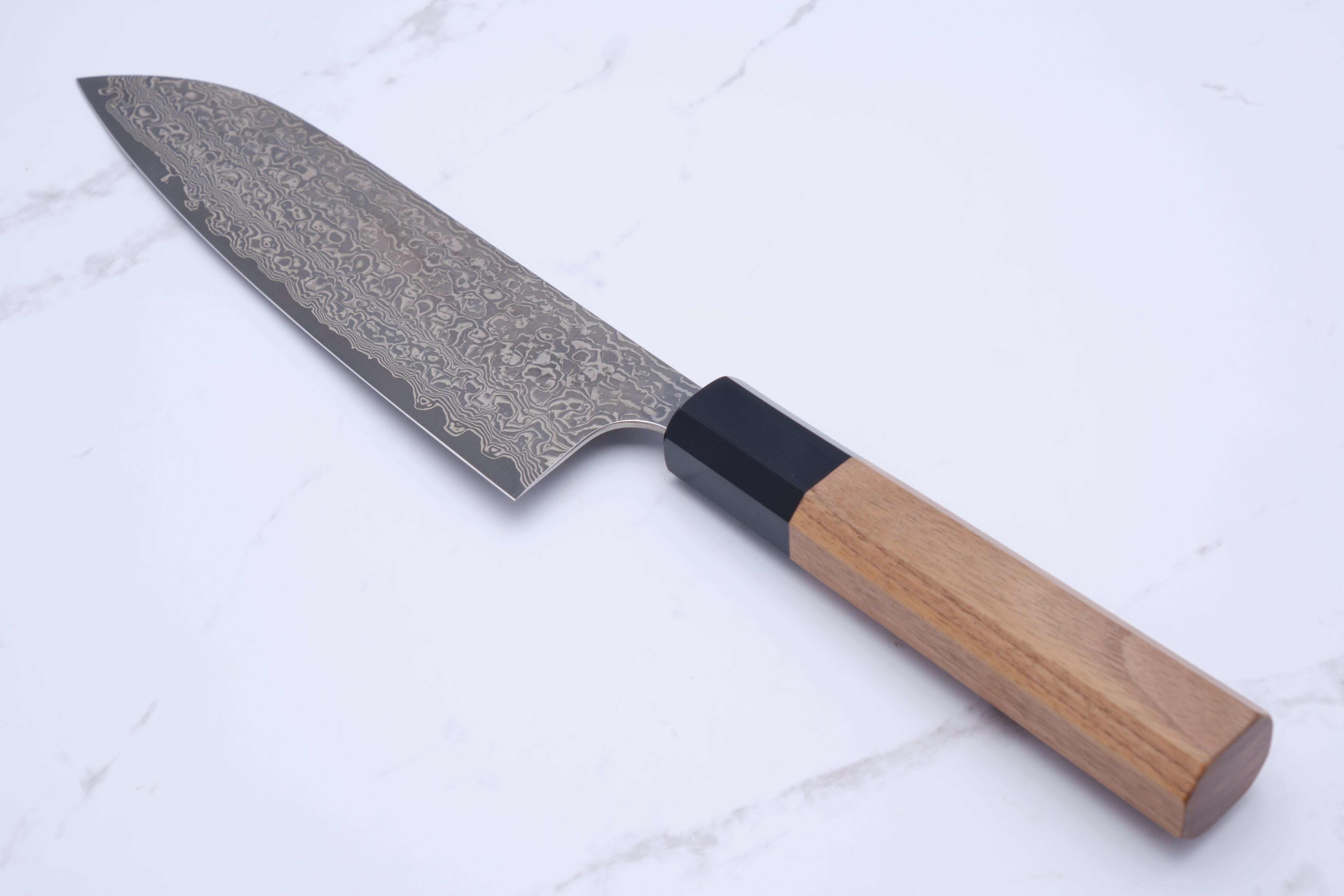 Yoshimi Kato VG-10 Damascus Santoku 170mm