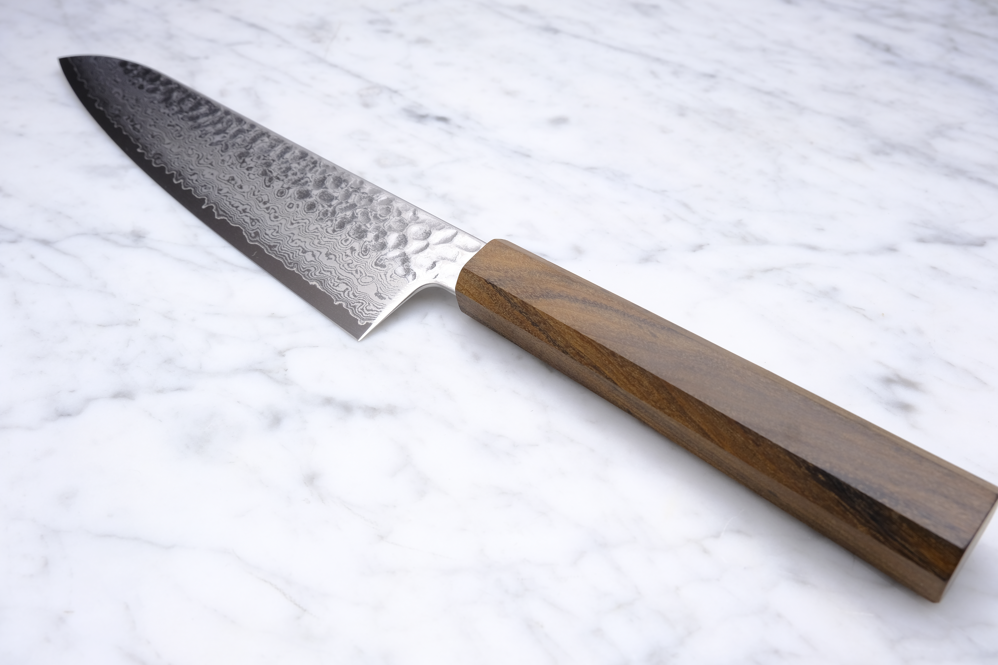 Hatsukokoro Hayabusa Damascus 210 mm Gyuto - VG-10