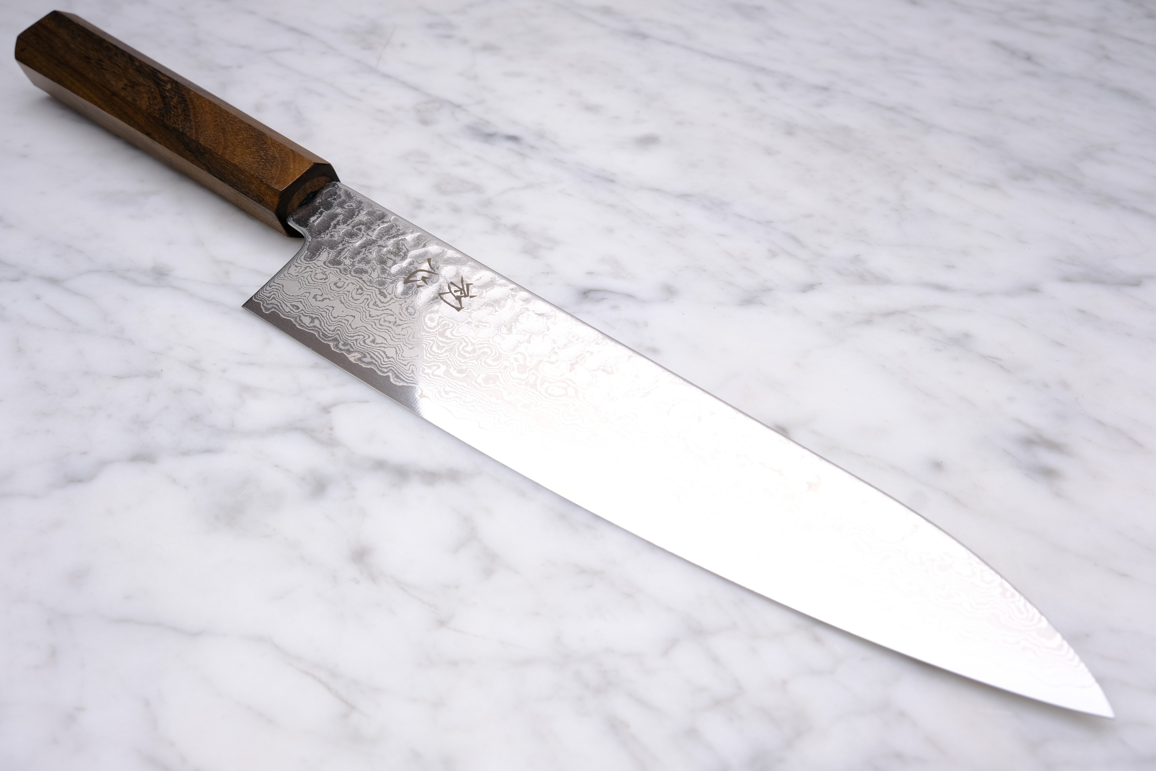Hatsukokoro Hayabusa Damascus 210 mm Gyuto - VG-10