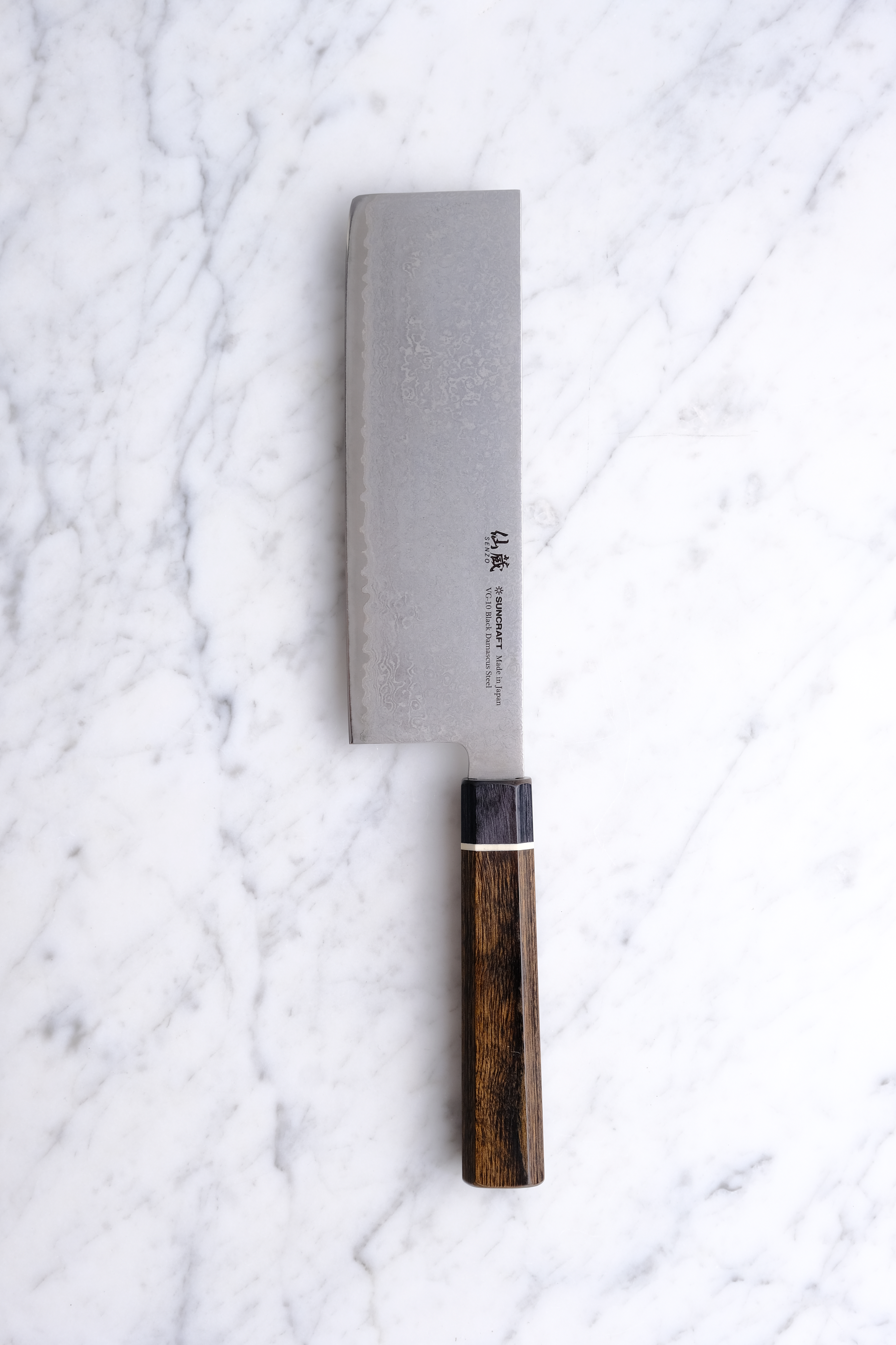 Suncraft Senzo Black Nakiri 170mm