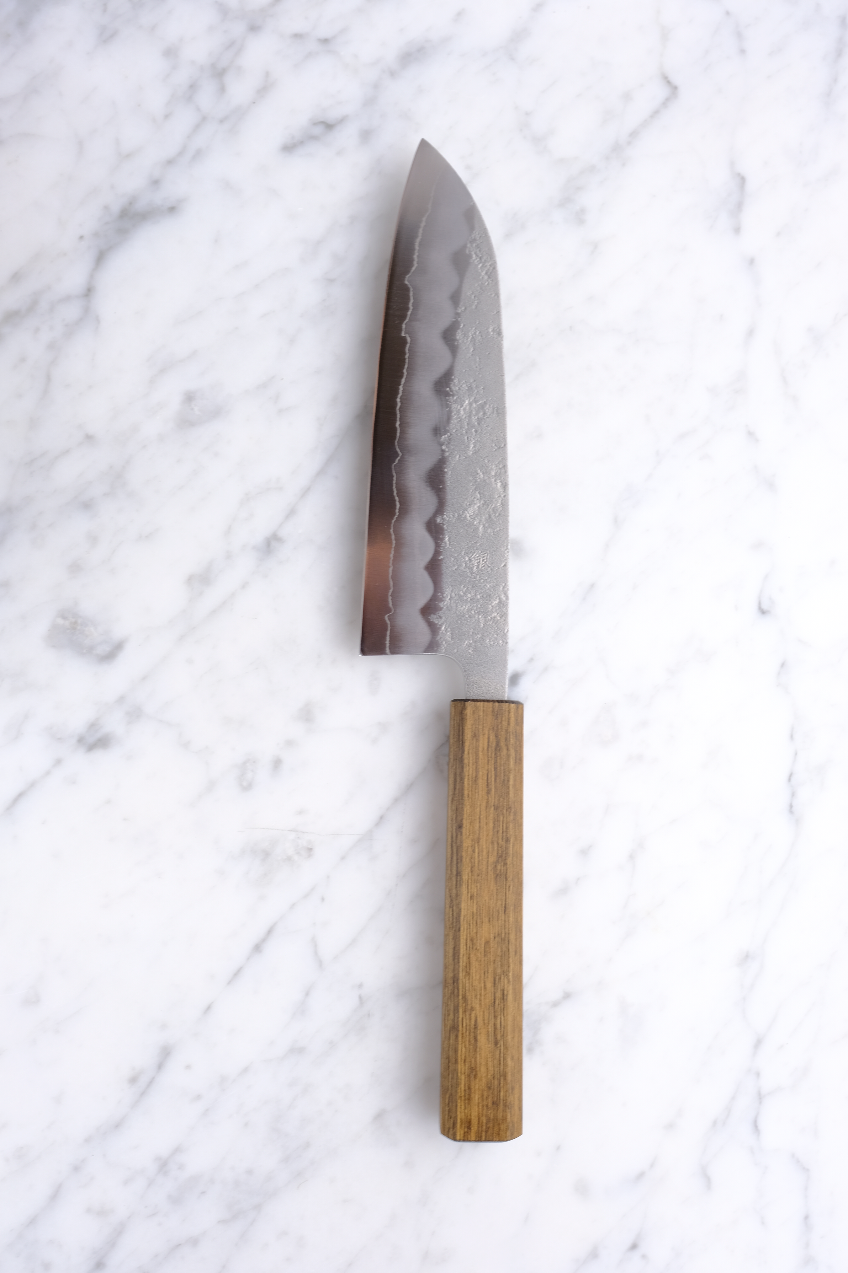 Foodgear Hamono Santoku 165 mm Santoku Gin3 – Walnuss