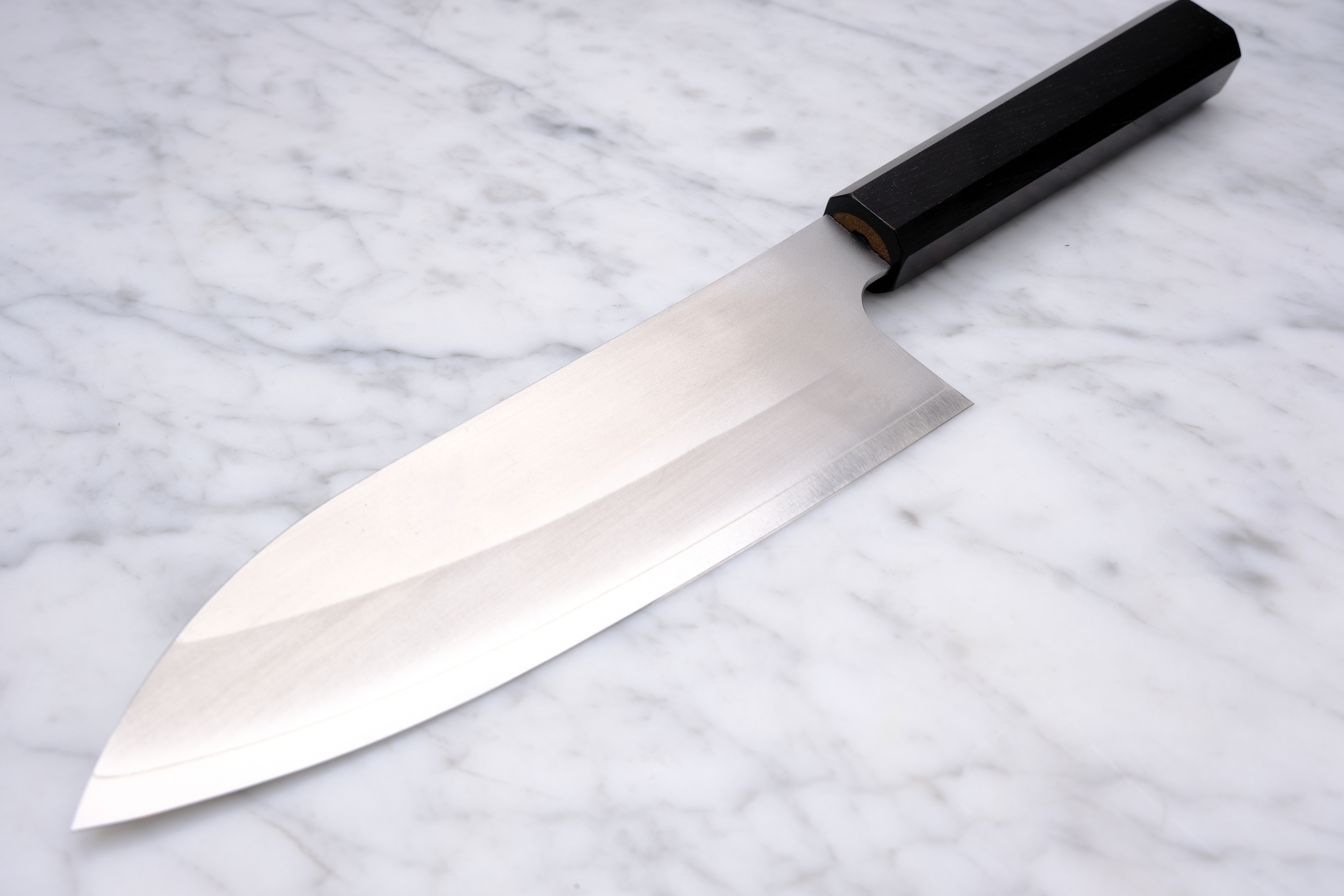 Daruma Hamono Santoku 165mm Ginsan - Ibenholt
