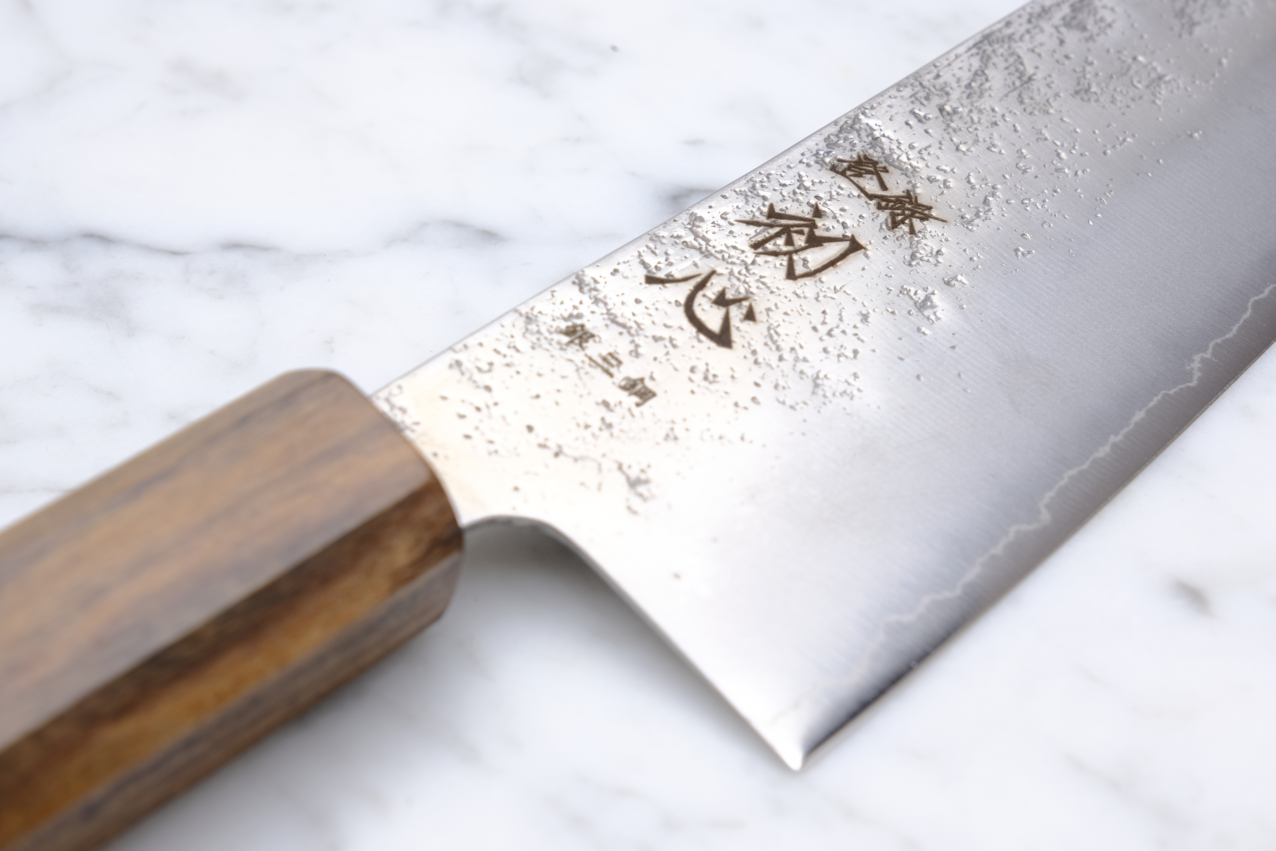 Hatsukokoro Ginrei 170mm Santoku - Ginsan