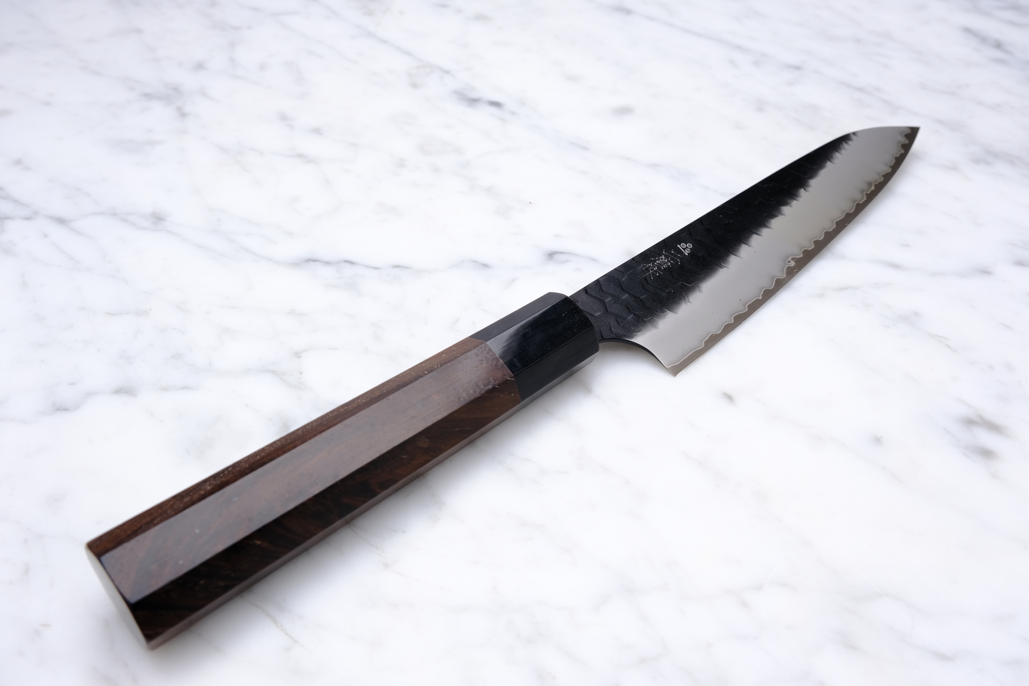 Nigara Hamono 150 mm Petty SG2 Kurouchi - Walnut