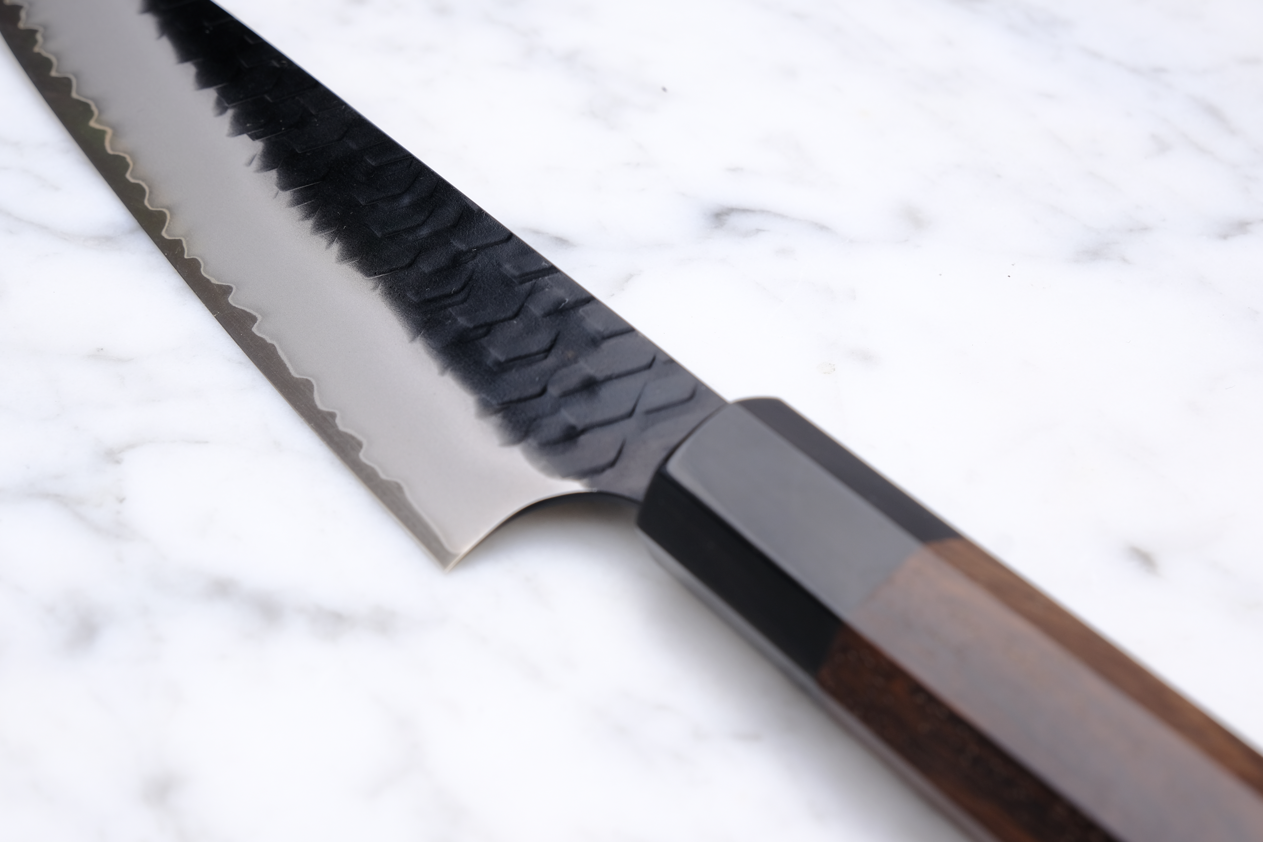 Nigara Hamono 150 mm Petty SG2 Kurouchi - Walnut