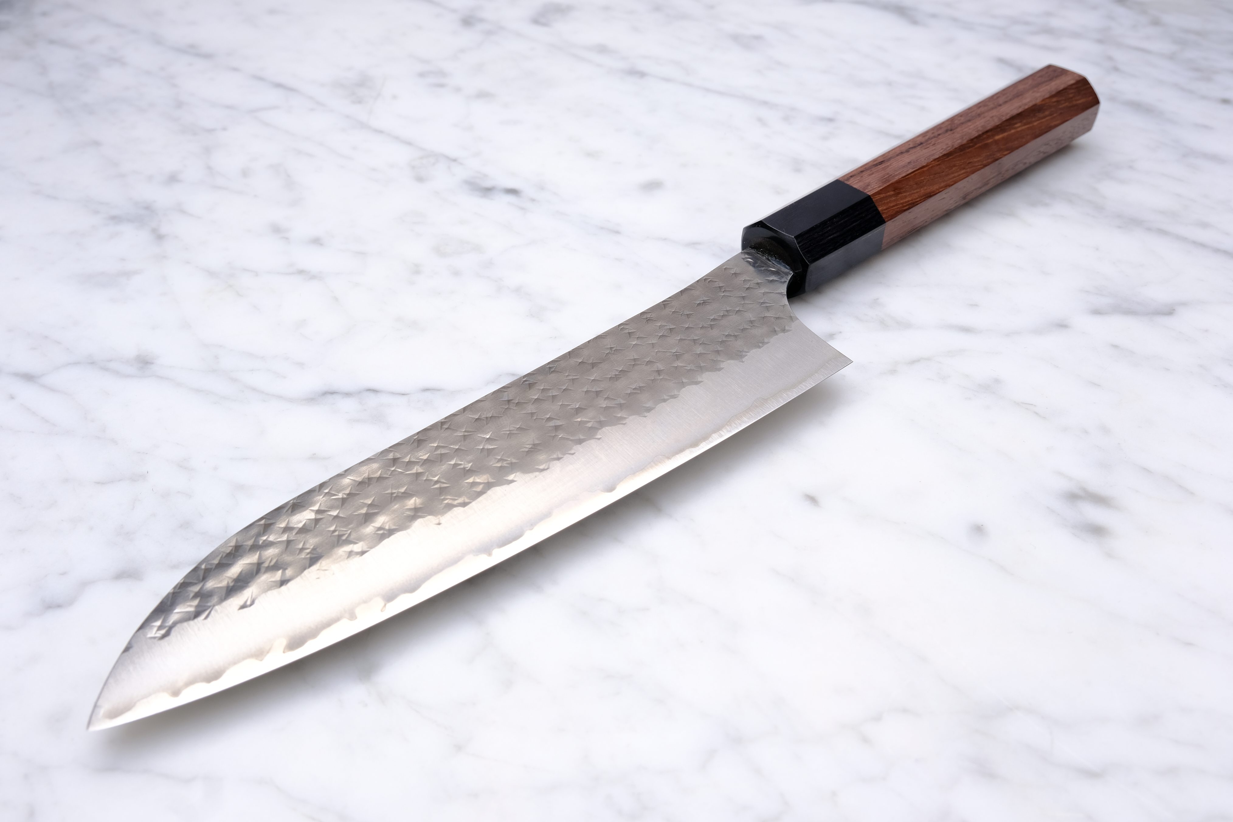 Yu Kurosaki 170 mm Santoku Kokusen Ryu - Aogami Super - Rosentræ