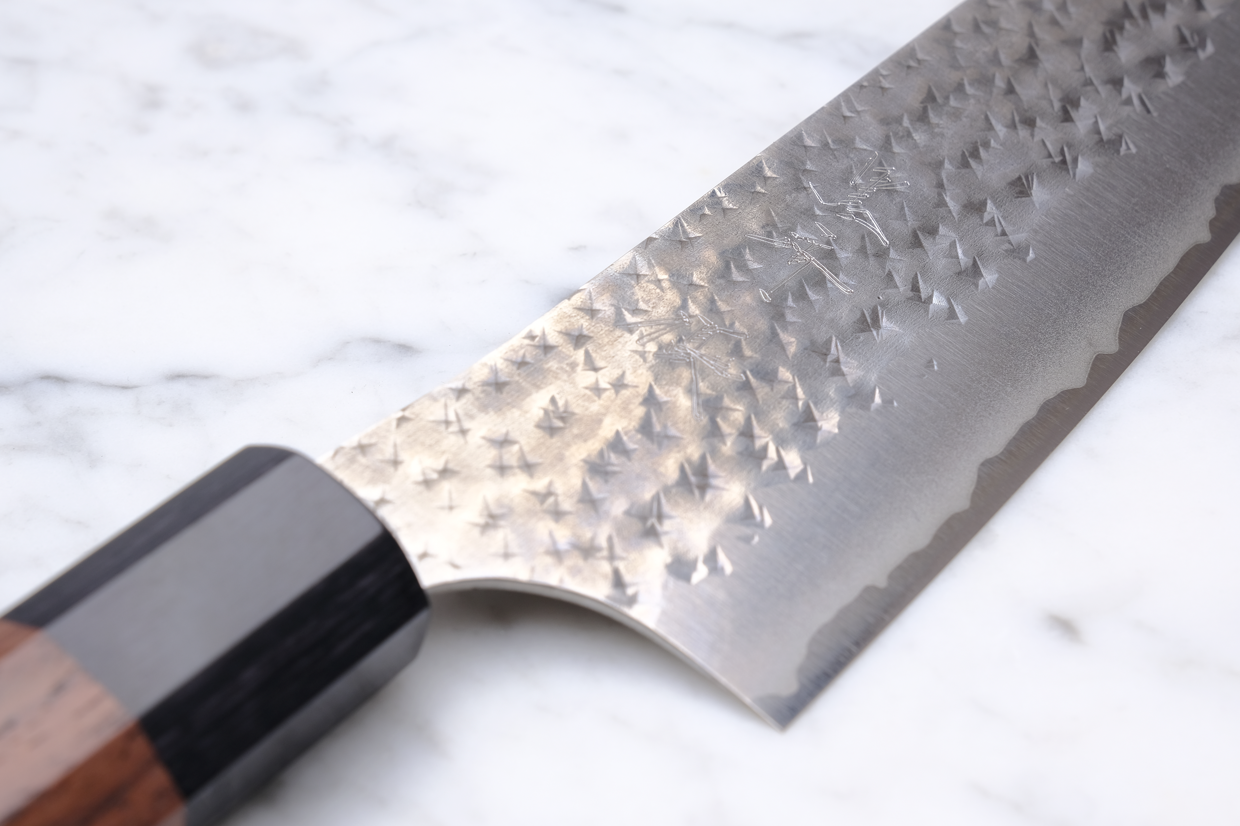 Yu Kurosaki 170 mm Santoku Kokusen Ryu - Aogami Super - Rosentræ