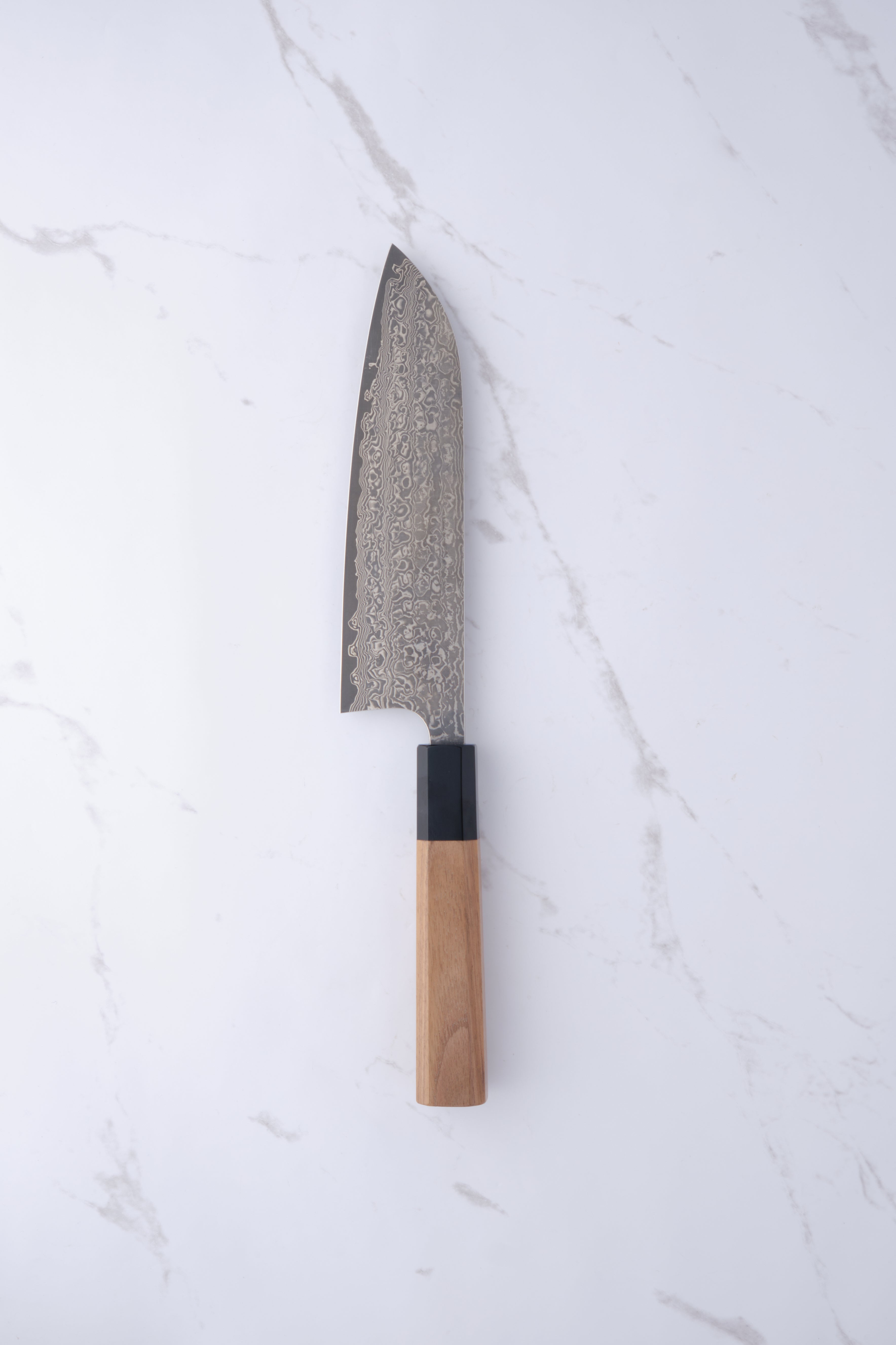 Yoshimi Kato VG-10 Damascus Santoku 170mm
