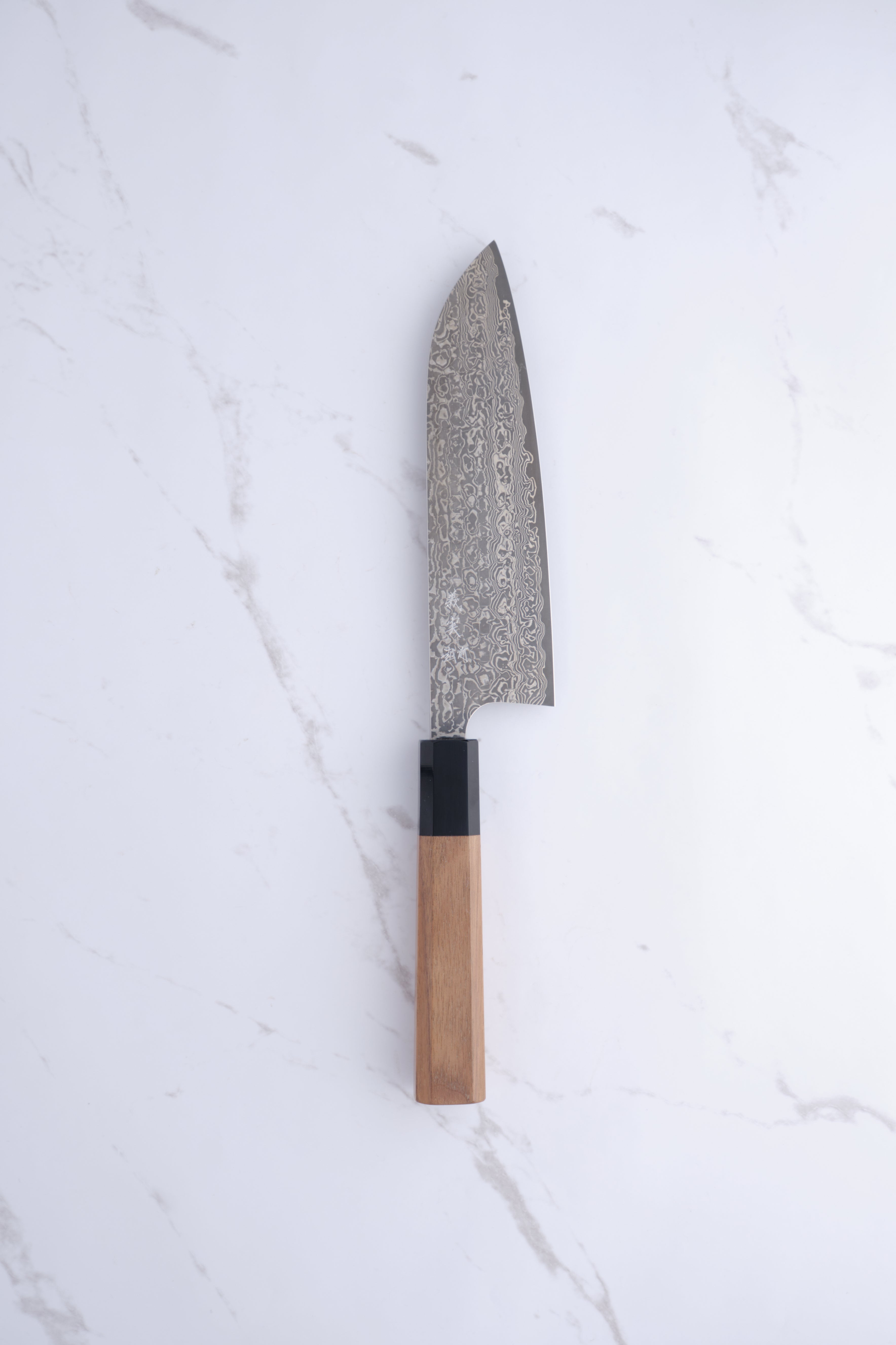 Yoshimi Kato VG-10 Damascus Santoku 170mm