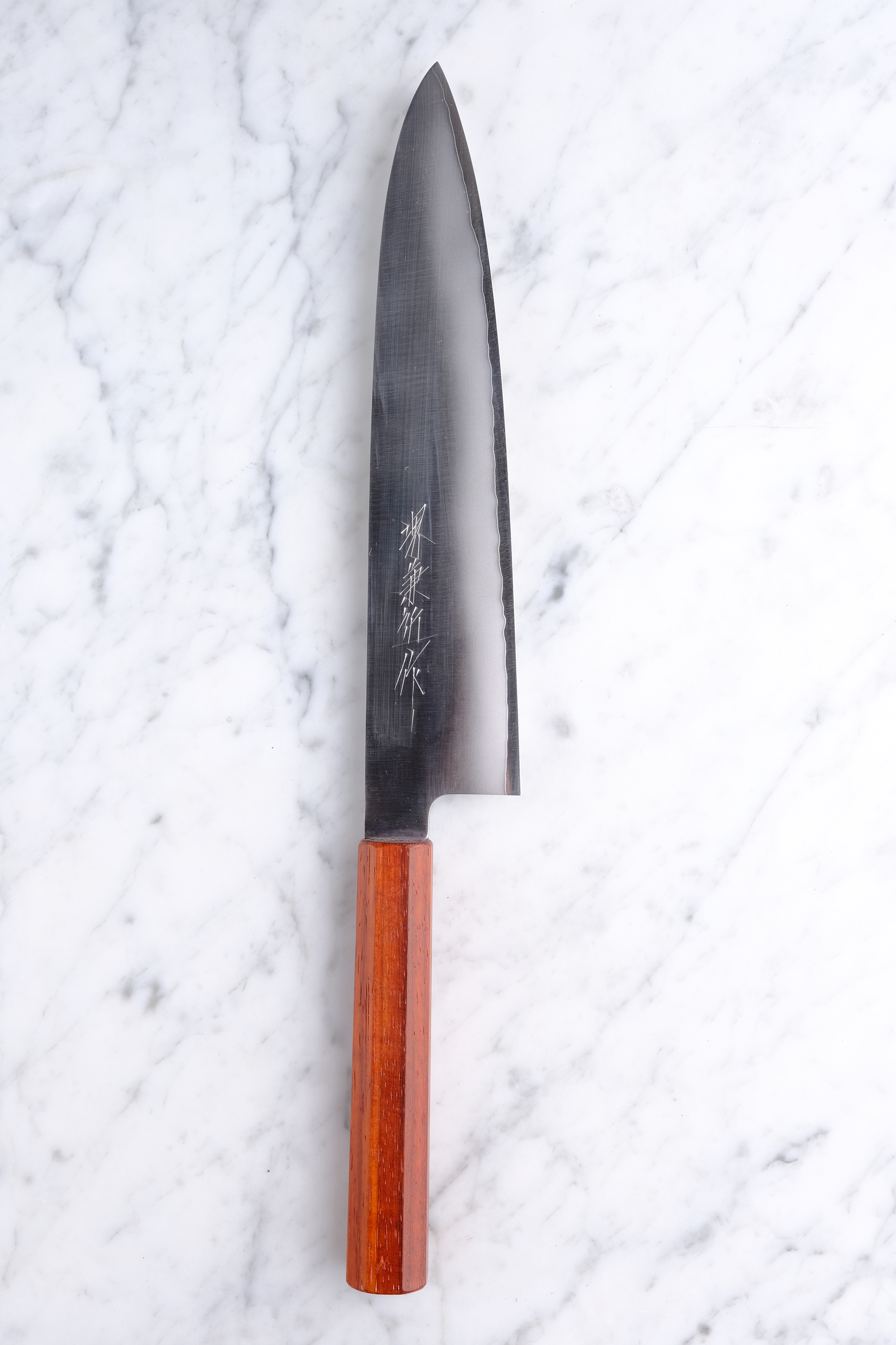 Sakai Kanechika Gyuto 240mm Ginsan - Padauk