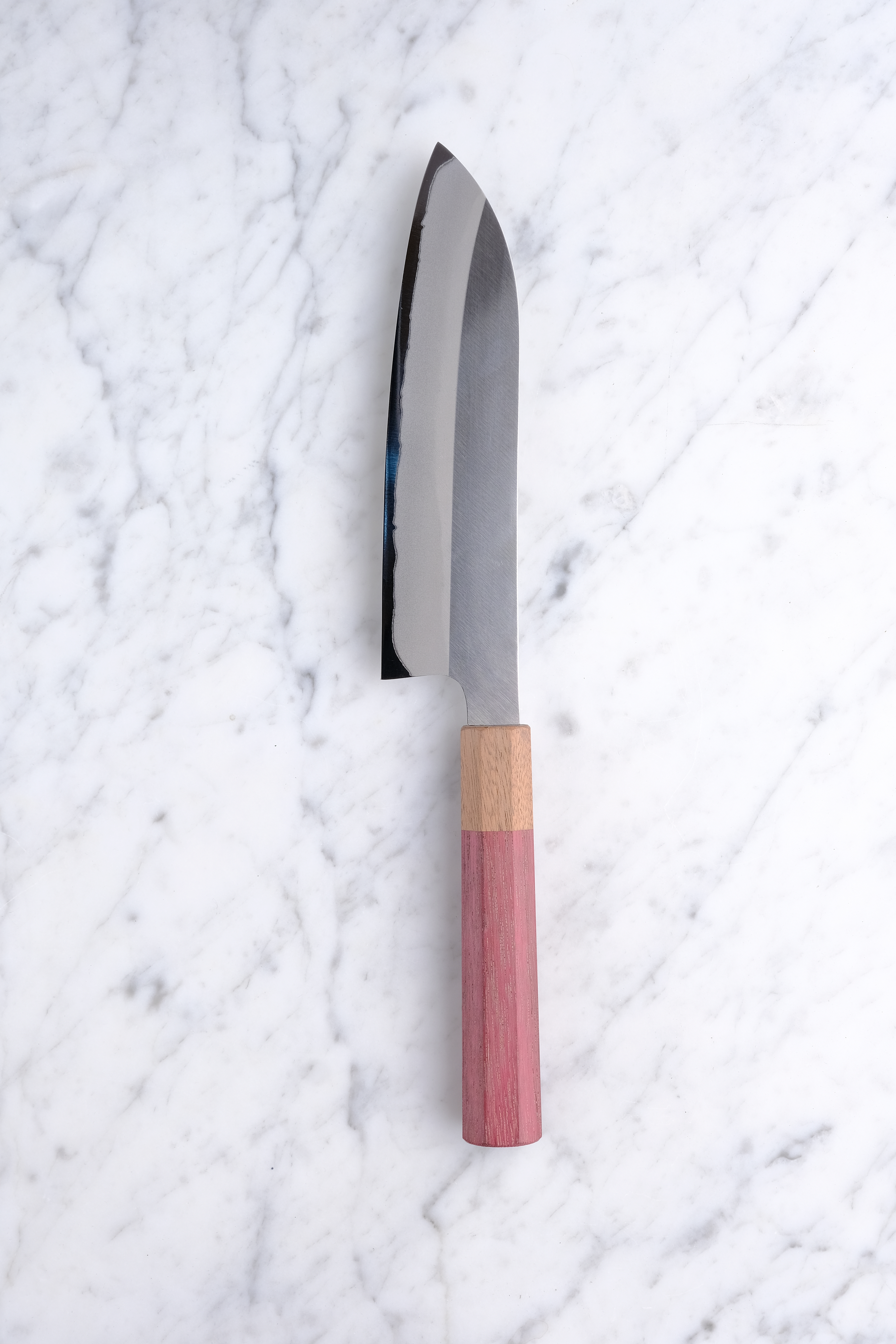 Sakai Kanechika Santoku 165mm Blue #2 - Purpleheart