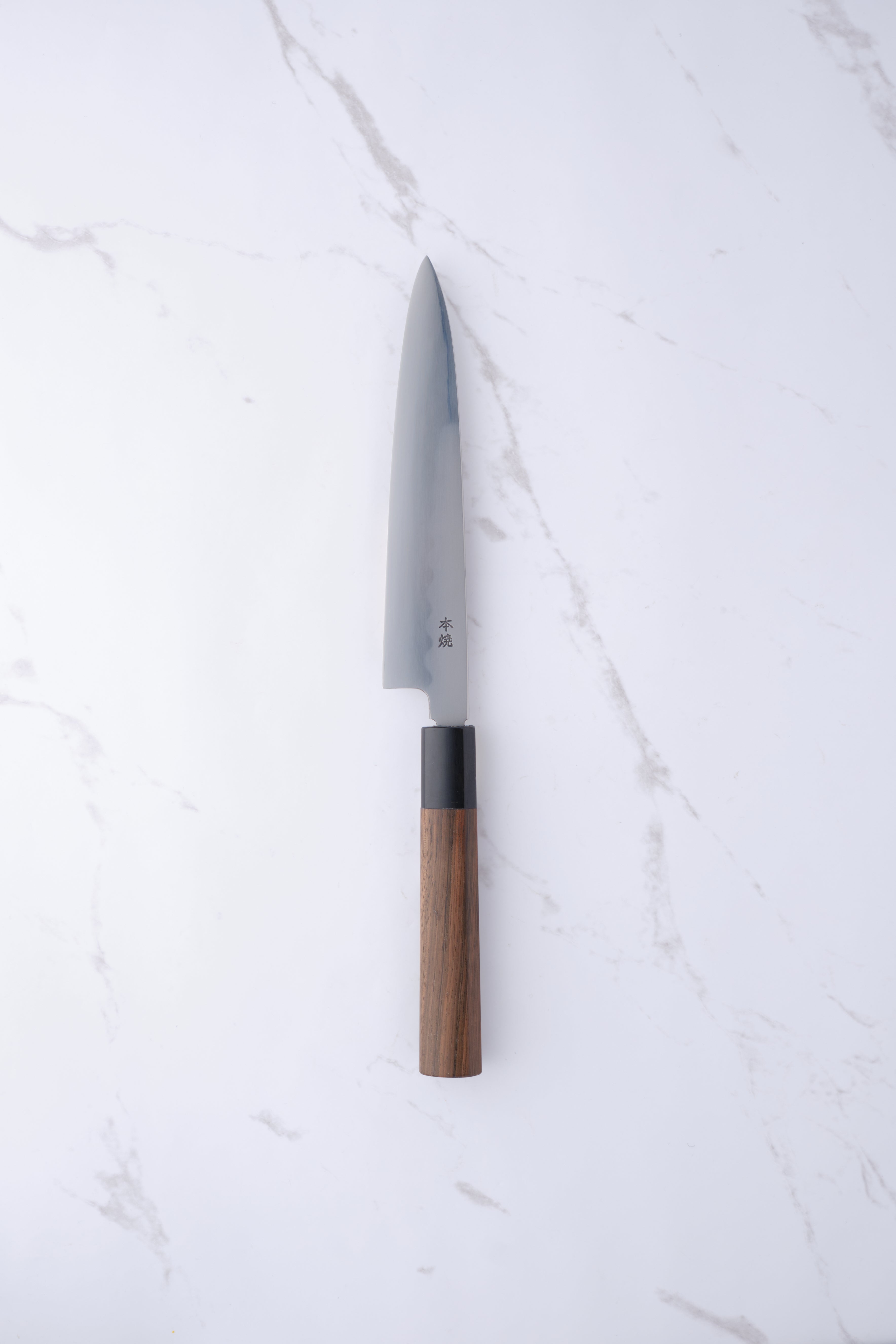 Ikeda Abura-Honyaki 150 mm Petty Shirogami 3 - Walnut