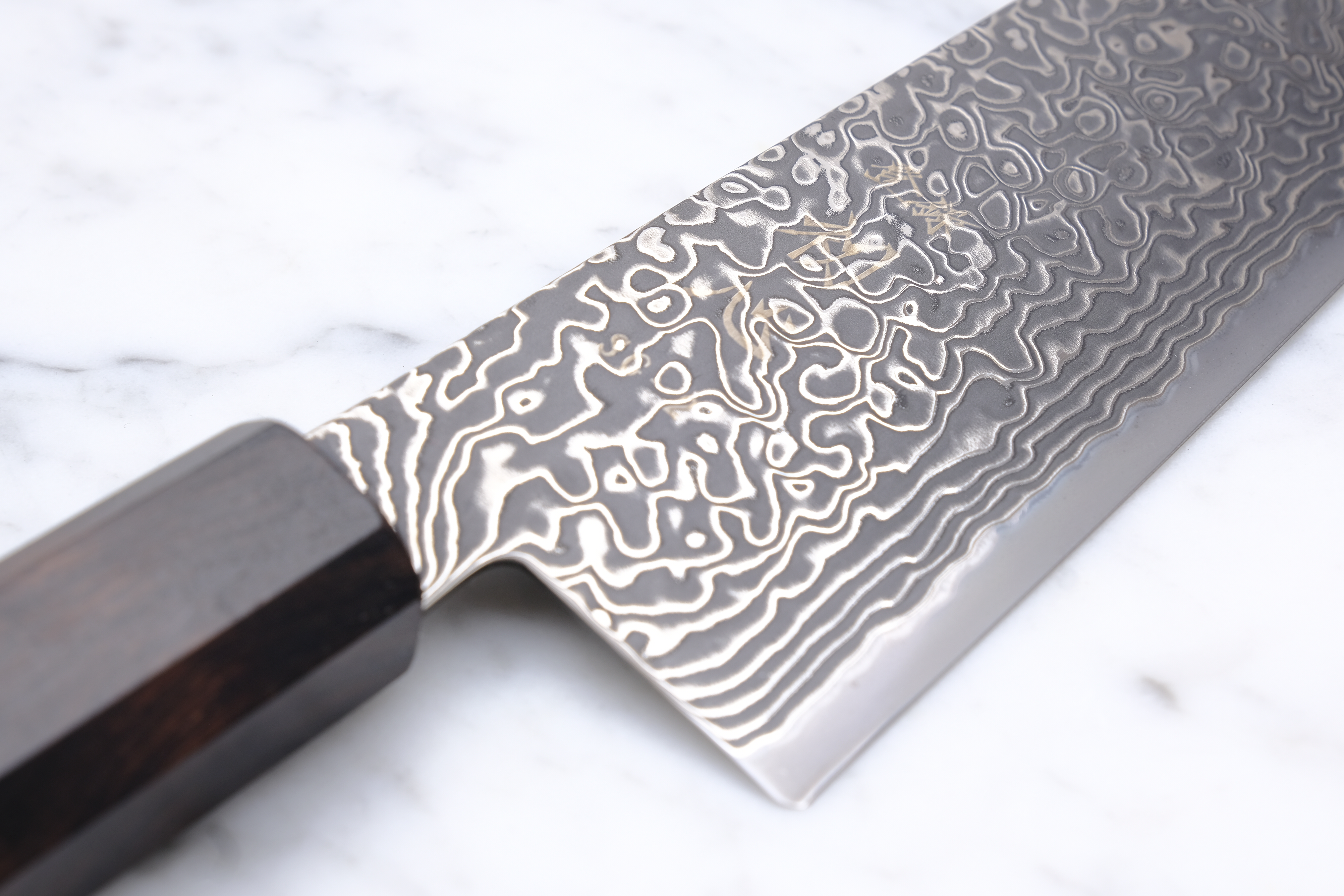 Hatsukokoro Ryuhyo Kurozome 180 mm Bunka - SG2