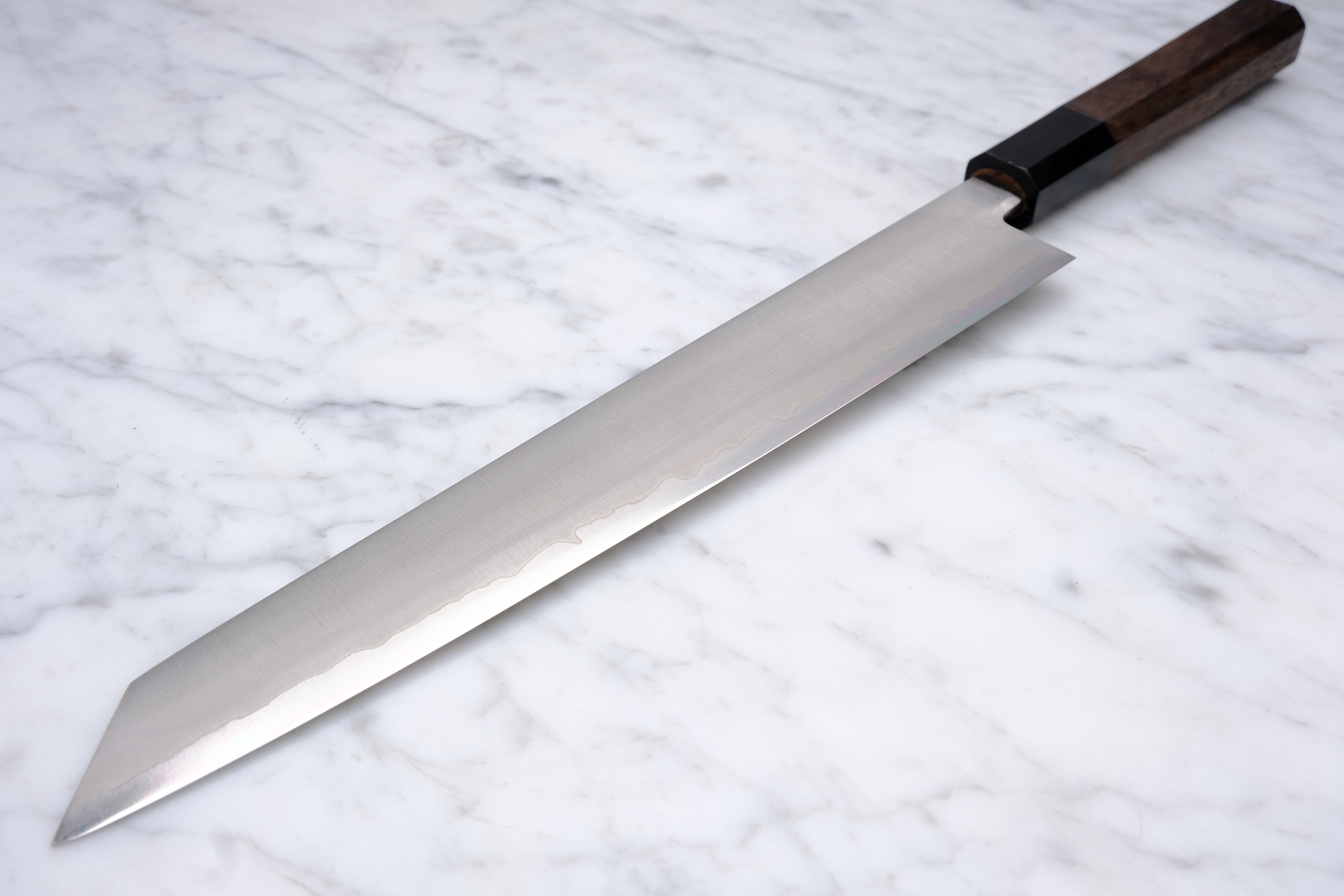 Sakai Kanechika K-Tip Slicer 230 mm White #1 - Valnød