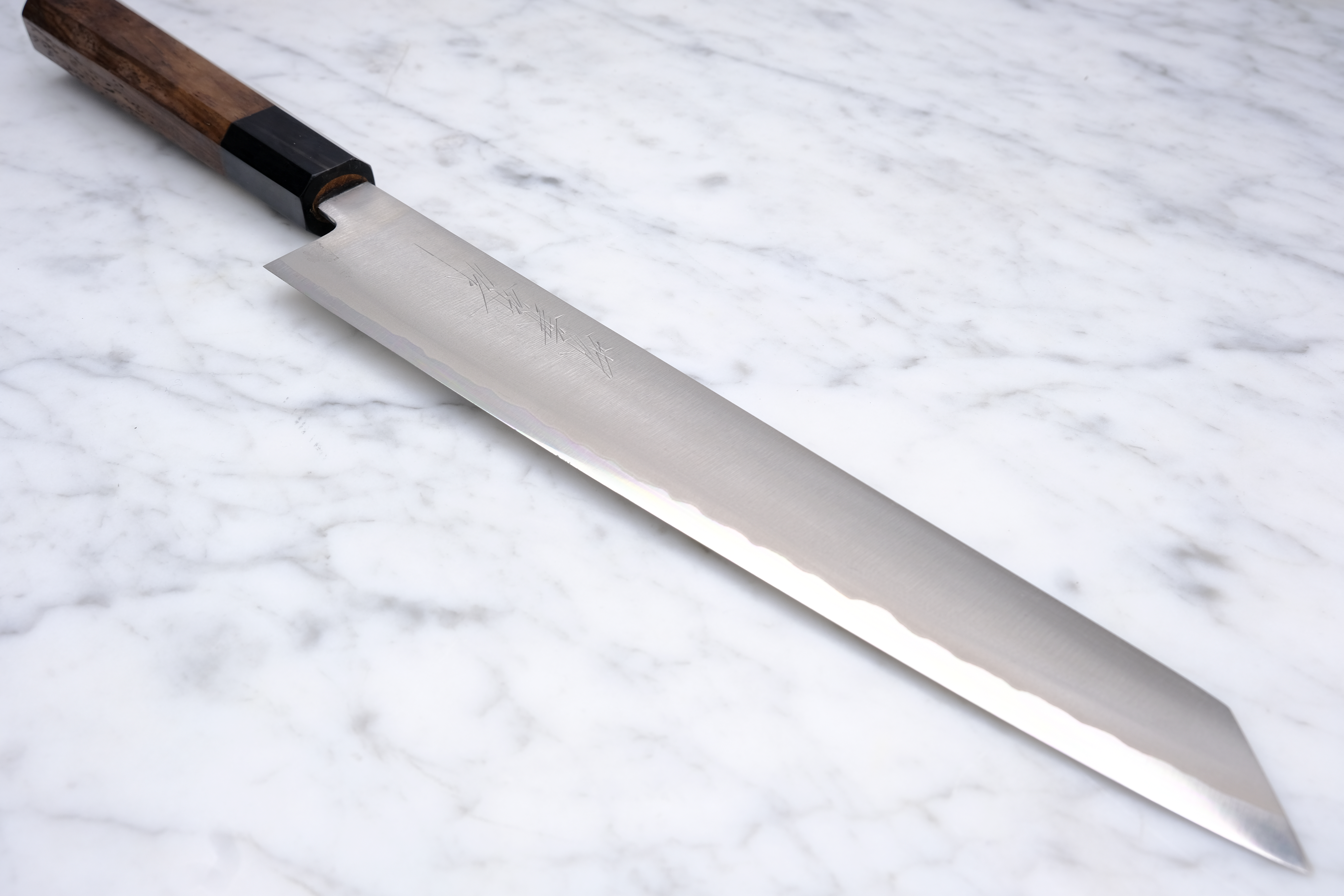 Sakai Kanechika K-Tip Slicer 230 mm White #1 - Valnød