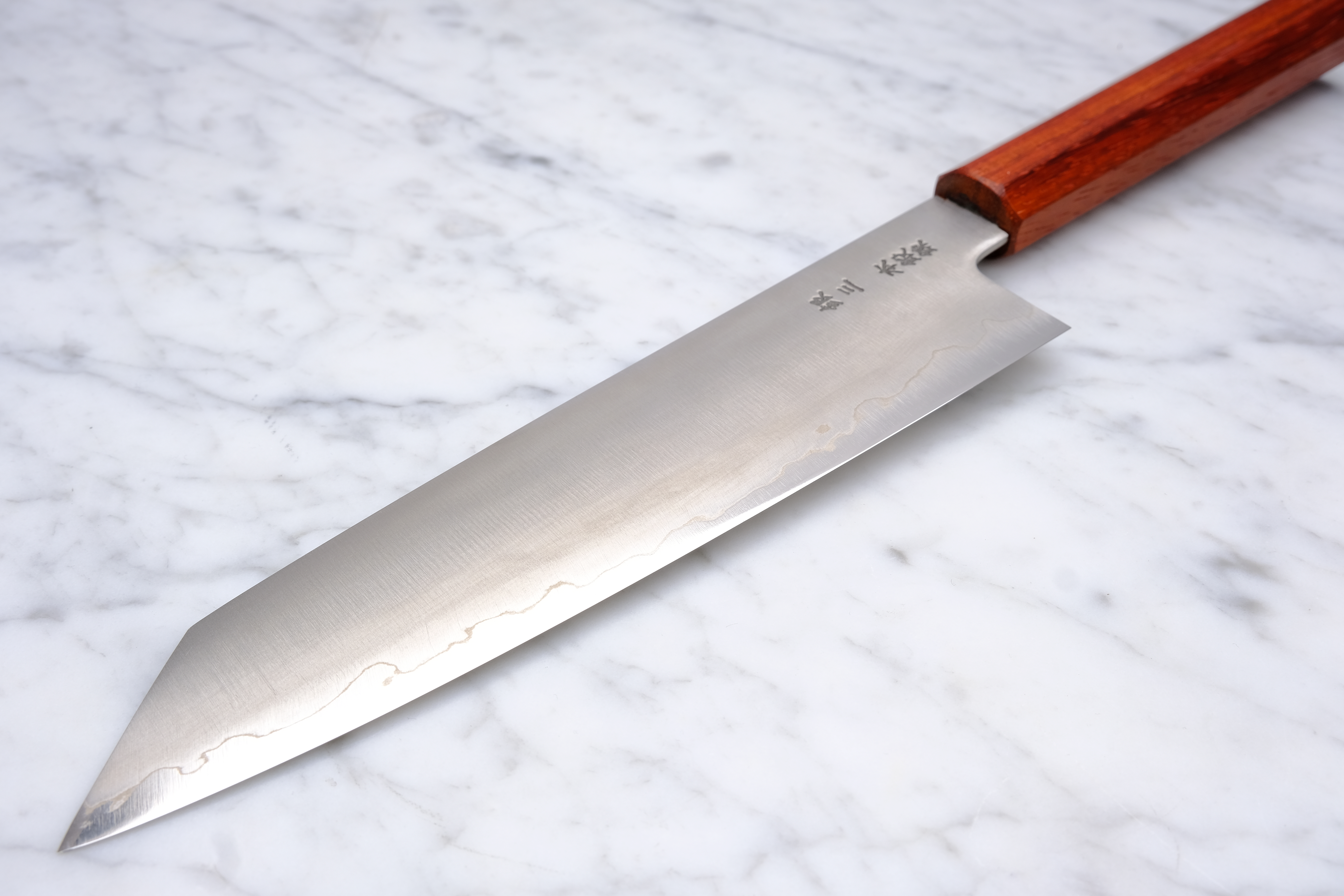 Sakai Kanechika Kiritsuke Gyuto 195mm Ginsan - Padauk