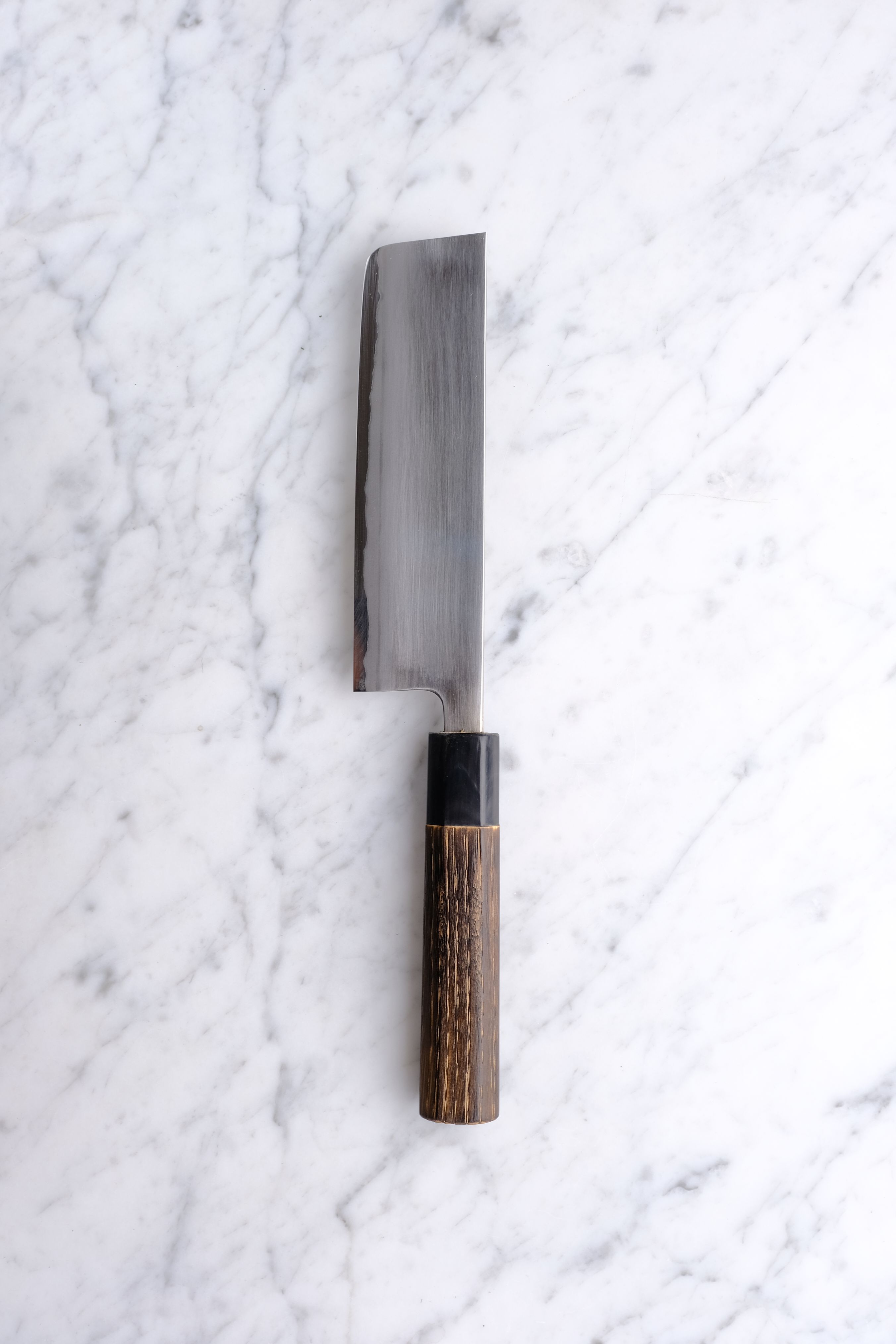 Wakui Kinjiro Migaki 150 mm Nakiri - Shirogami 2