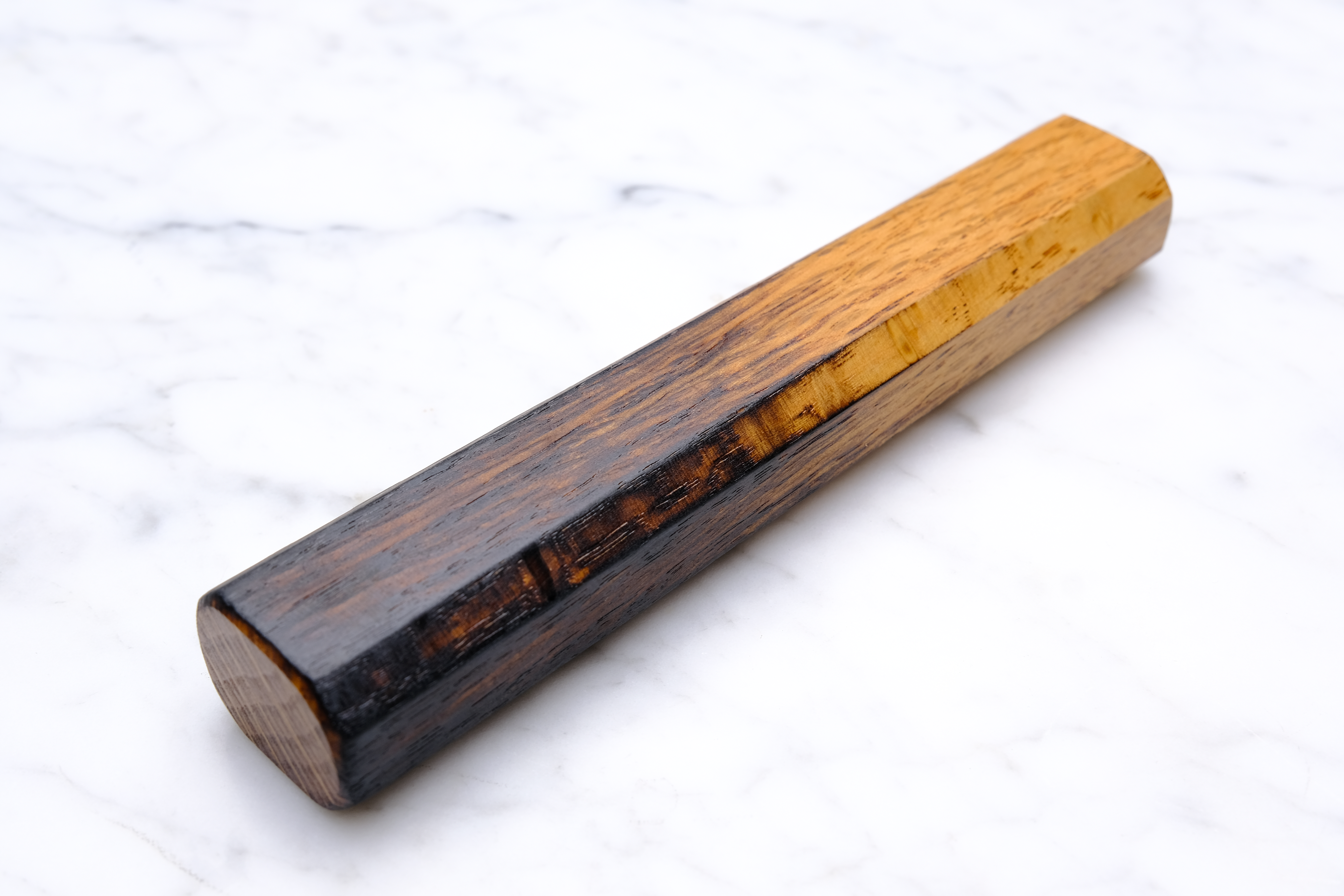 Skæfte - Halv brændt Eg - Stor