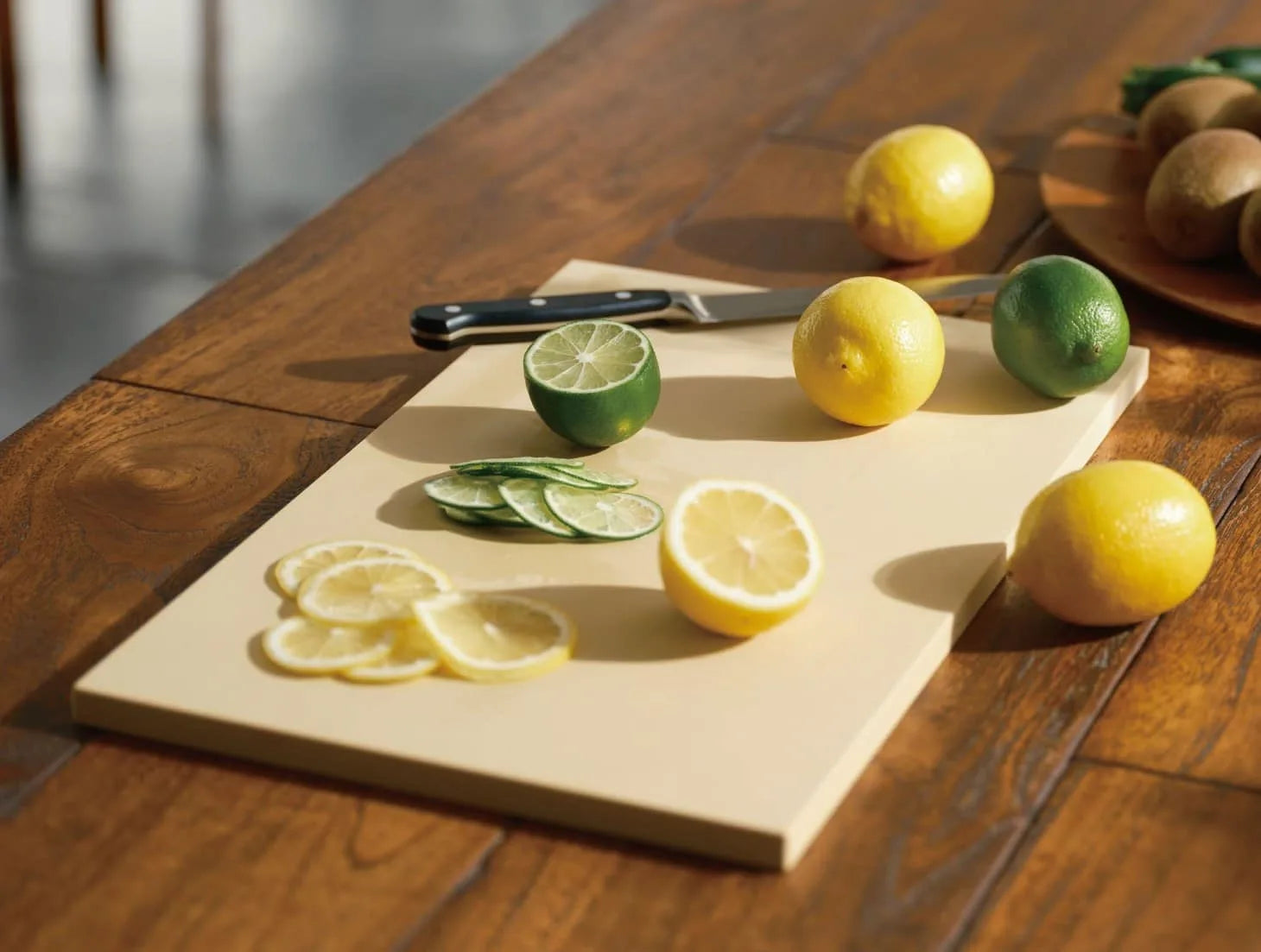 Asahi Pro Schneidebrett - Beige - 60x30x2