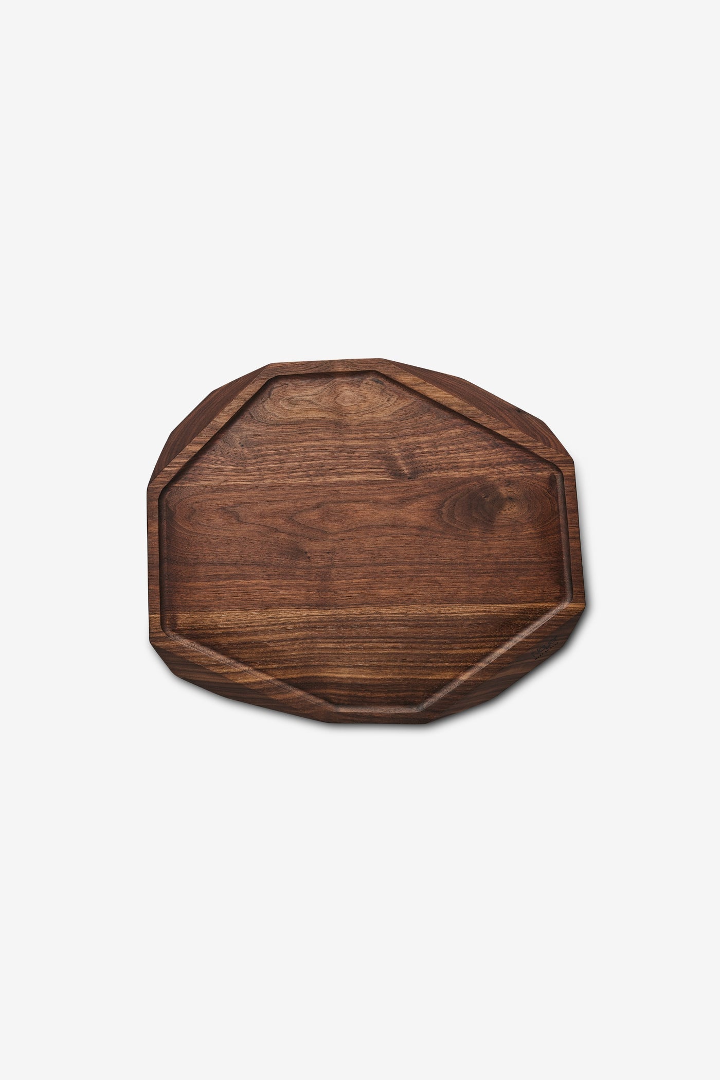 Noyer Schneidebrett – groß, mit Saftrille