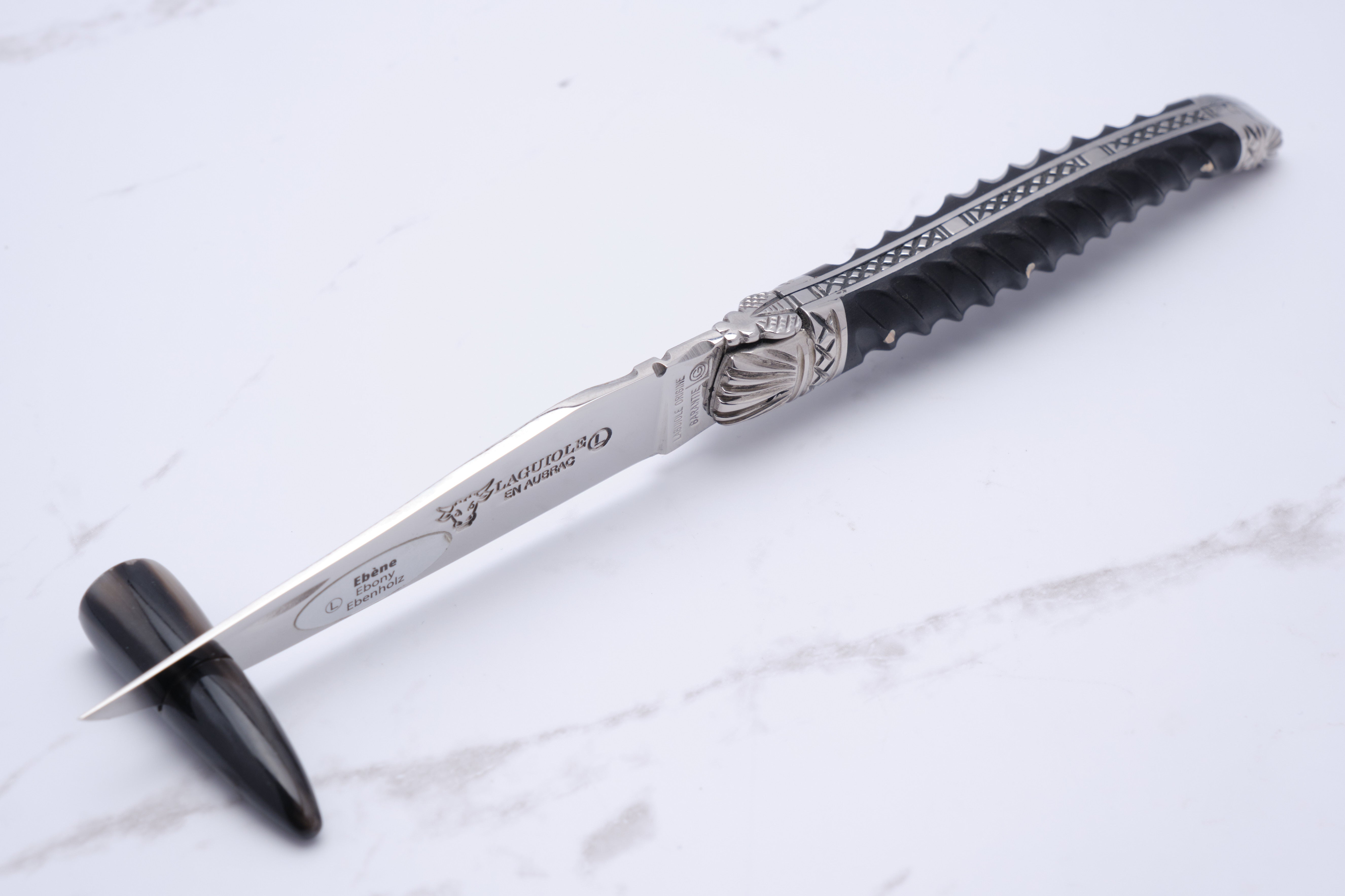 Folding knife - Scallop Ebony
