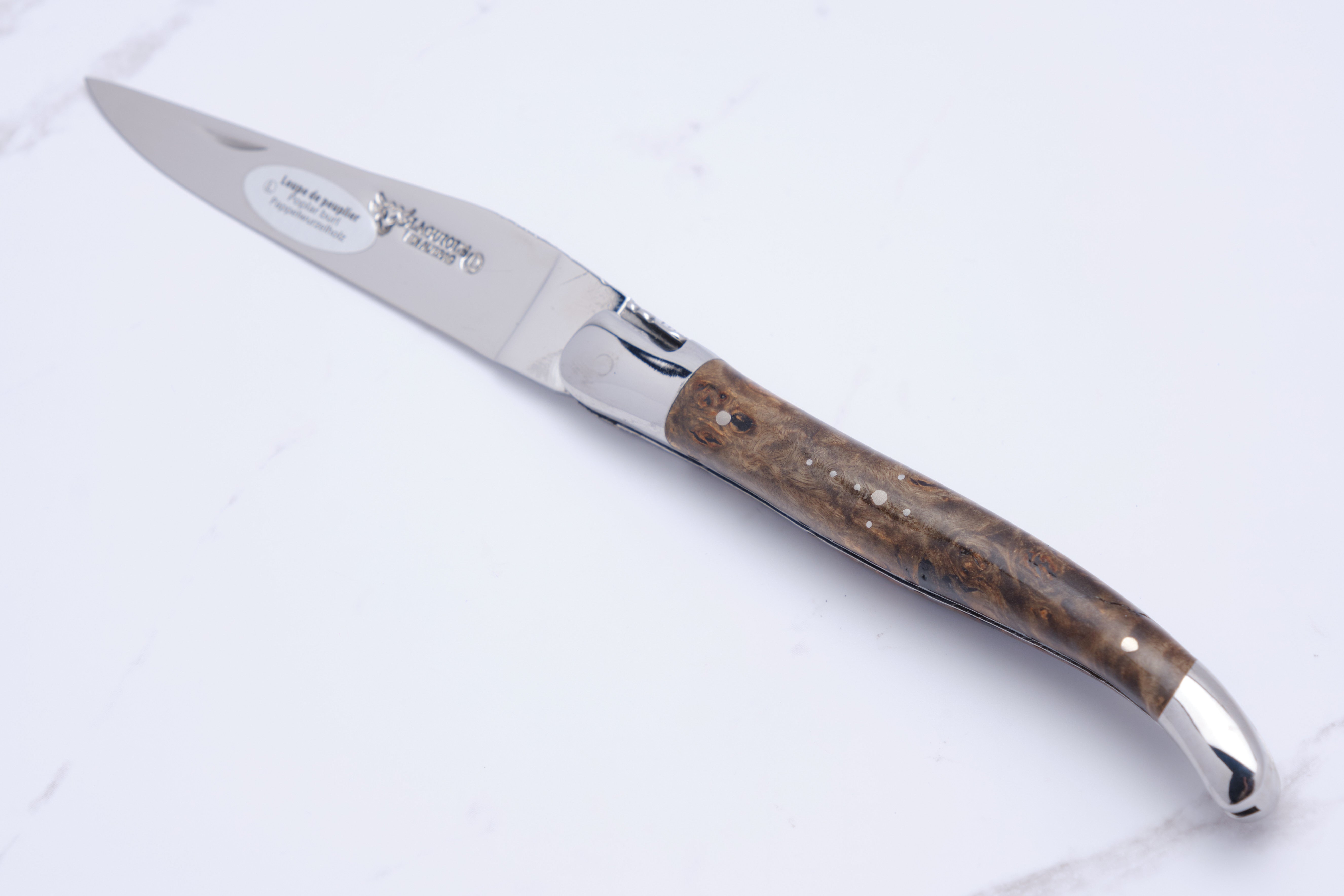 Folding knife - Poplar knot