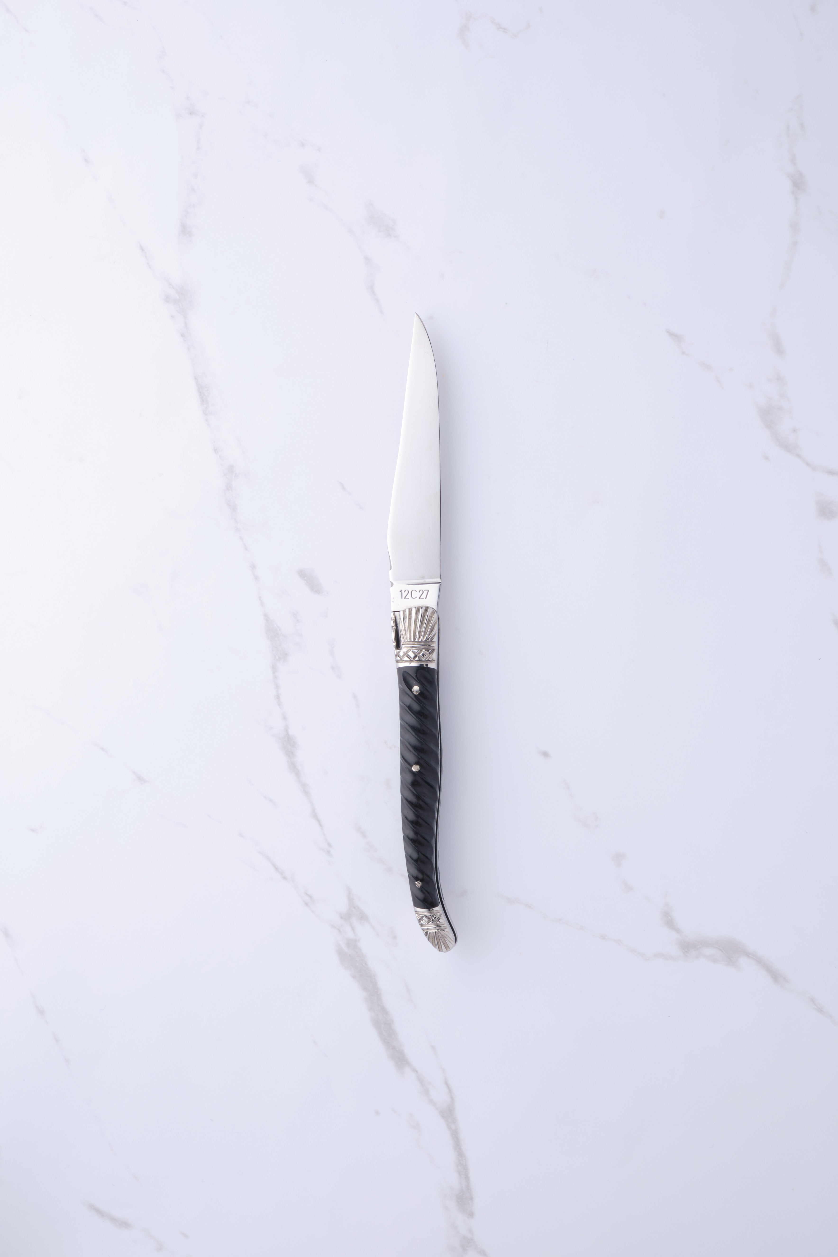 Folding knife - Scallop Ebony