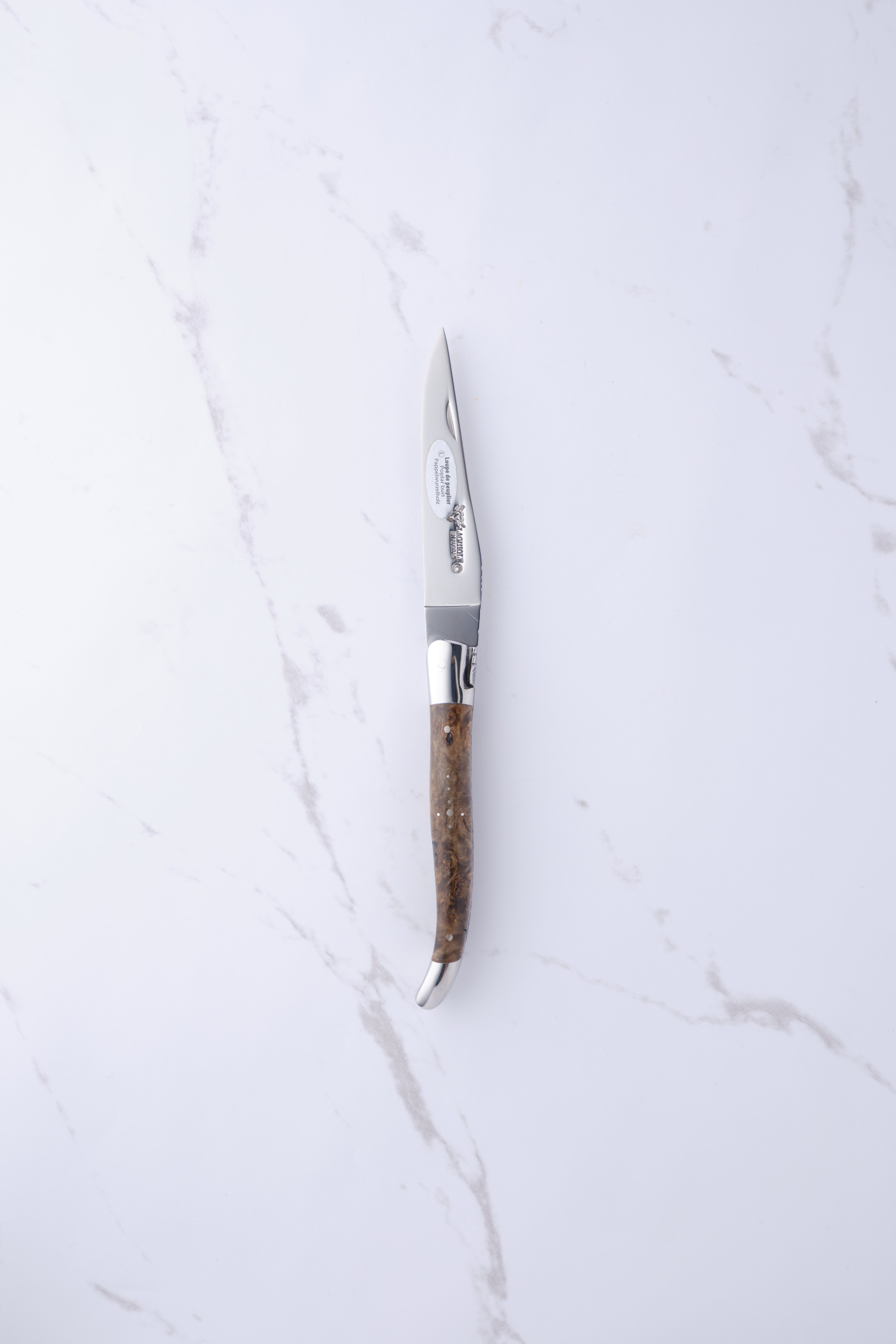 Folding knife - Poplar knot