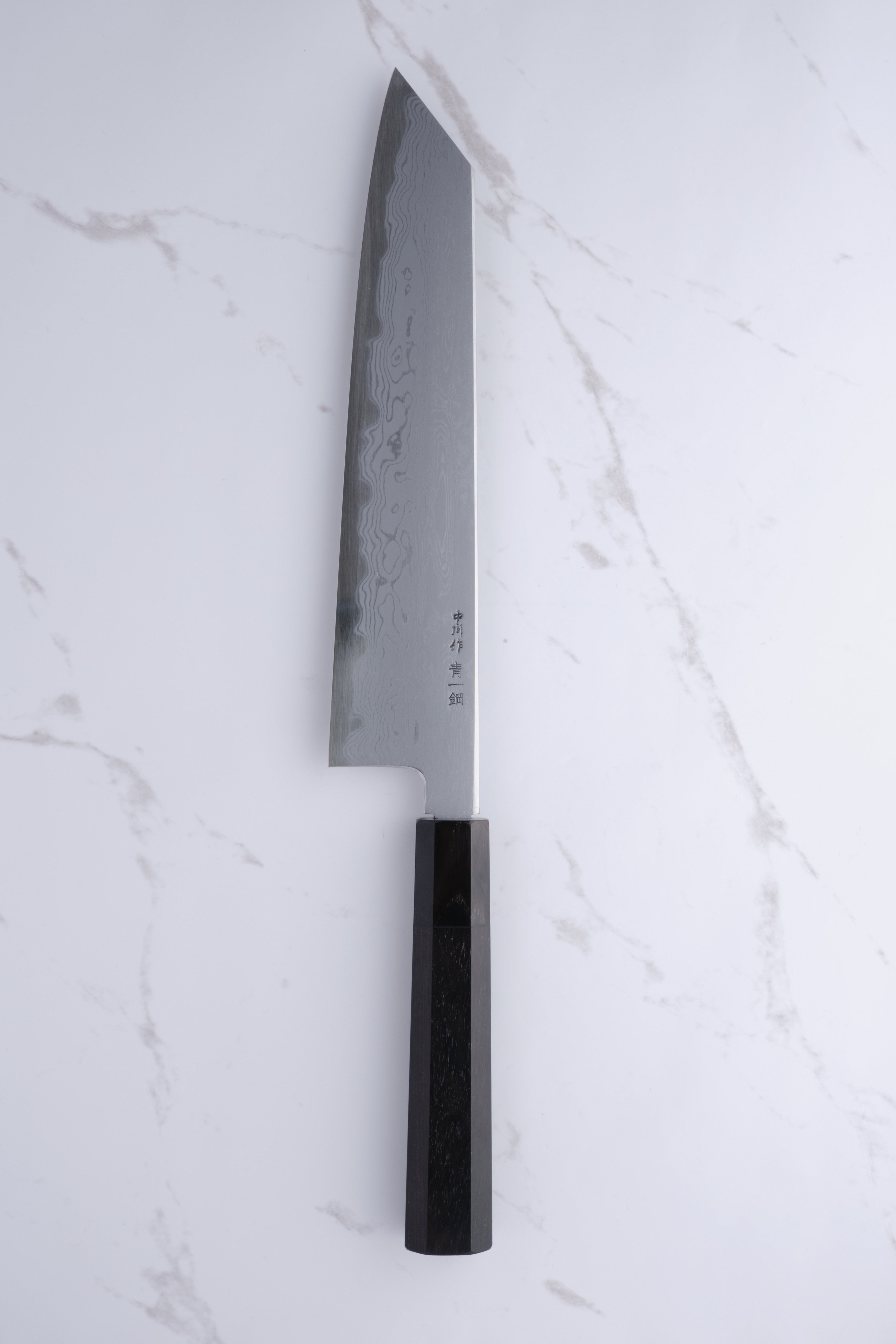 Nakagawa Satoshi X Myojin 240mm K-Tip Chef's Knife Aogami-1