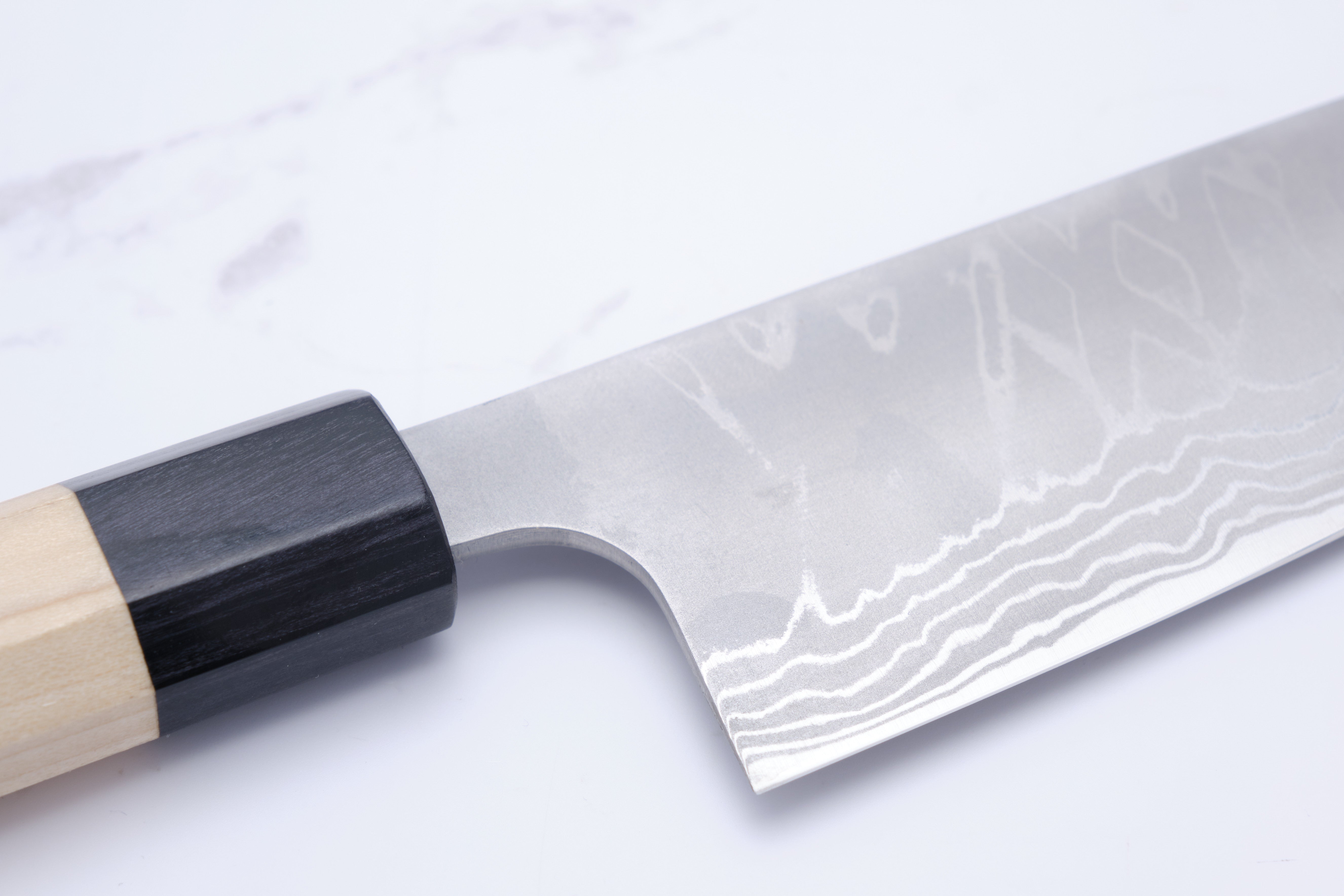 Masakage Shimo 170mm Santoku White-2