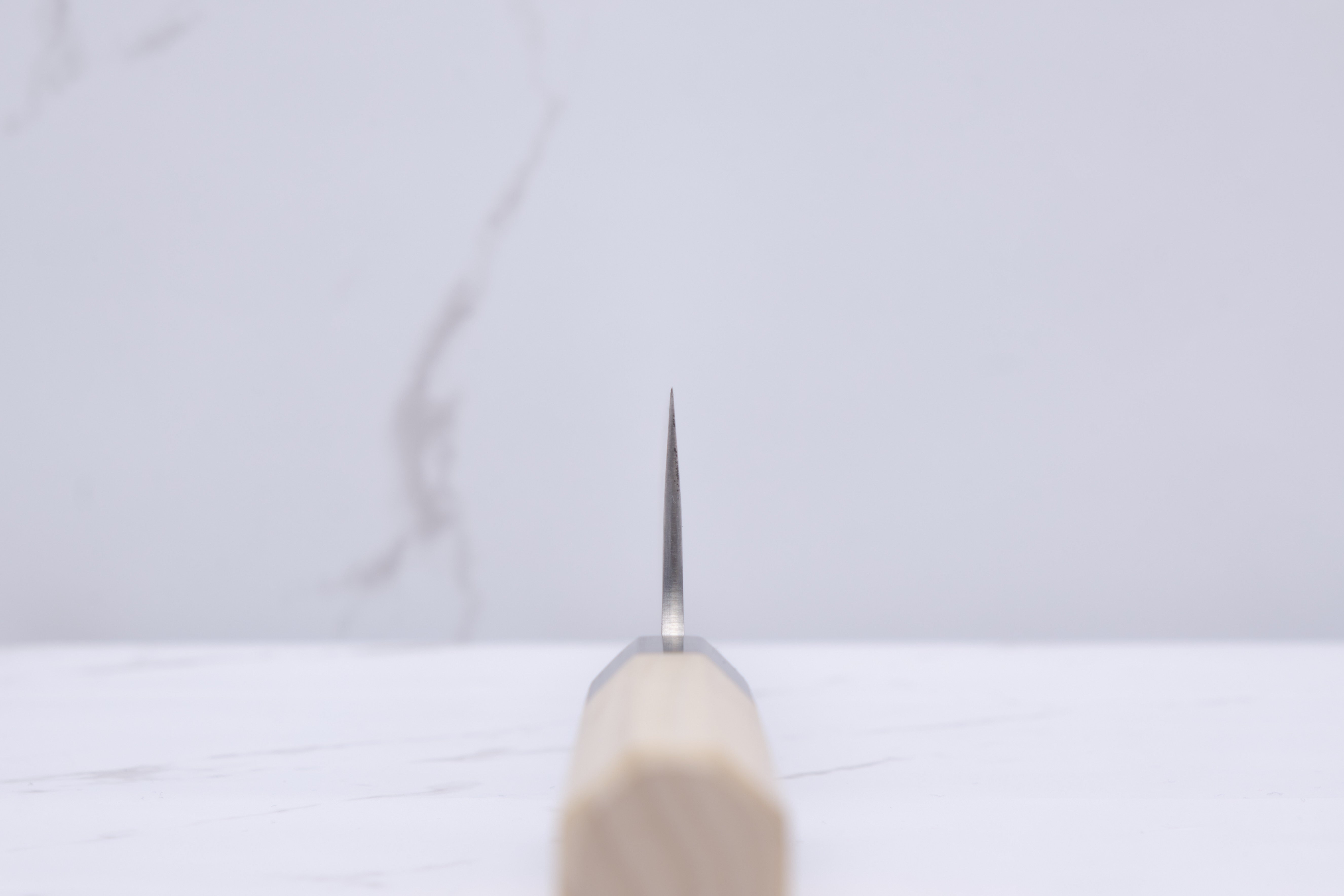 Masakage Shimo 170mm Santoku White-2